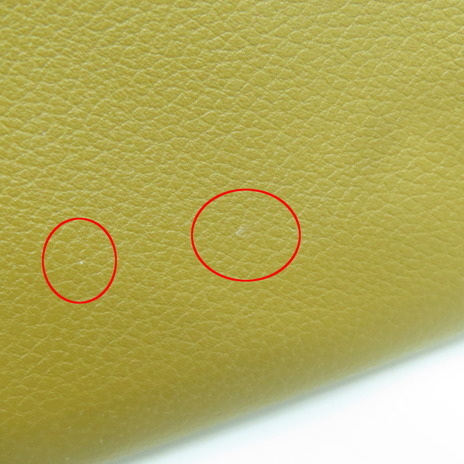 HERMES Evercolor皮革Atout 14金扣零錢包啡色