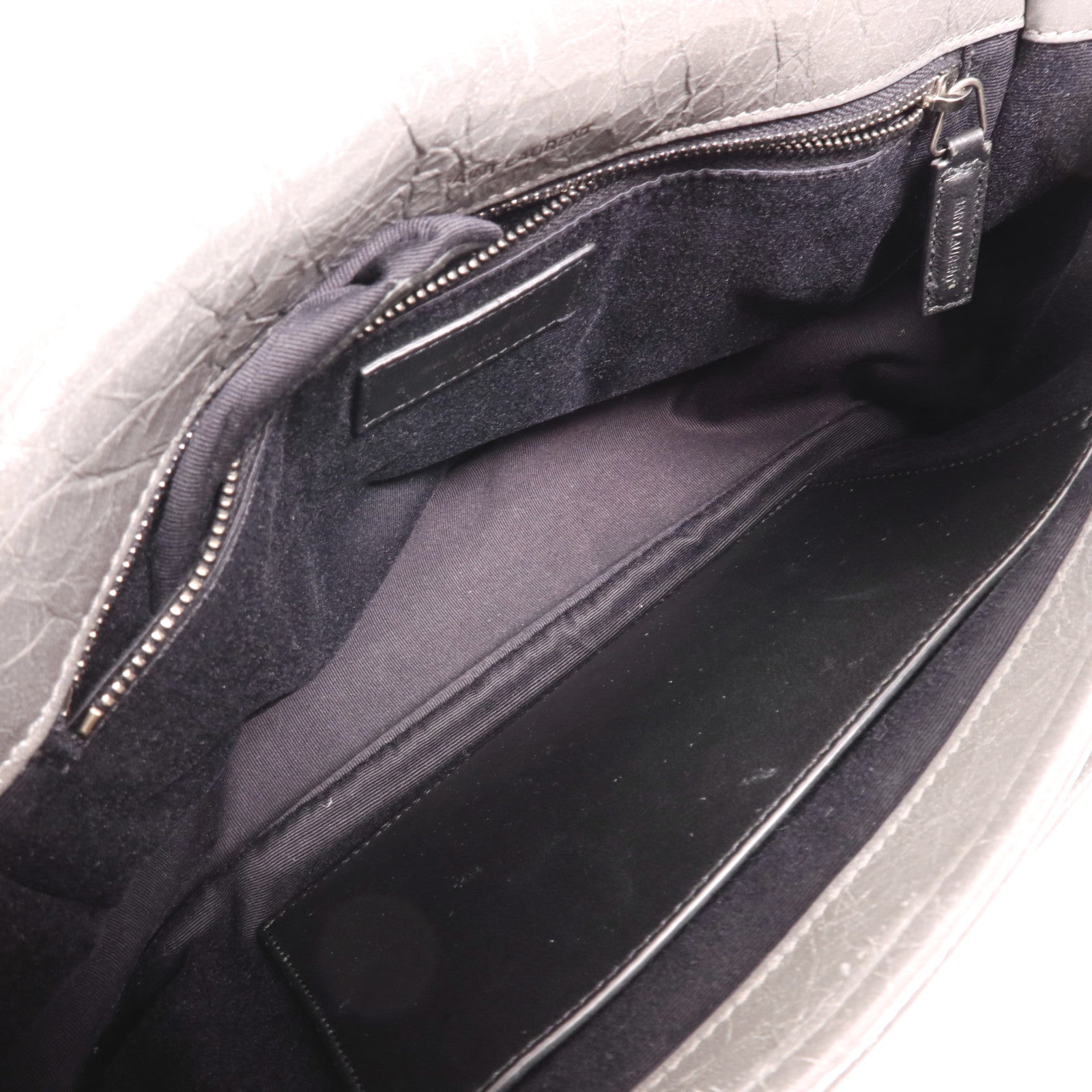 SAINT LAURENT 牛皮皮革Niki Medium銀扣肩背袋