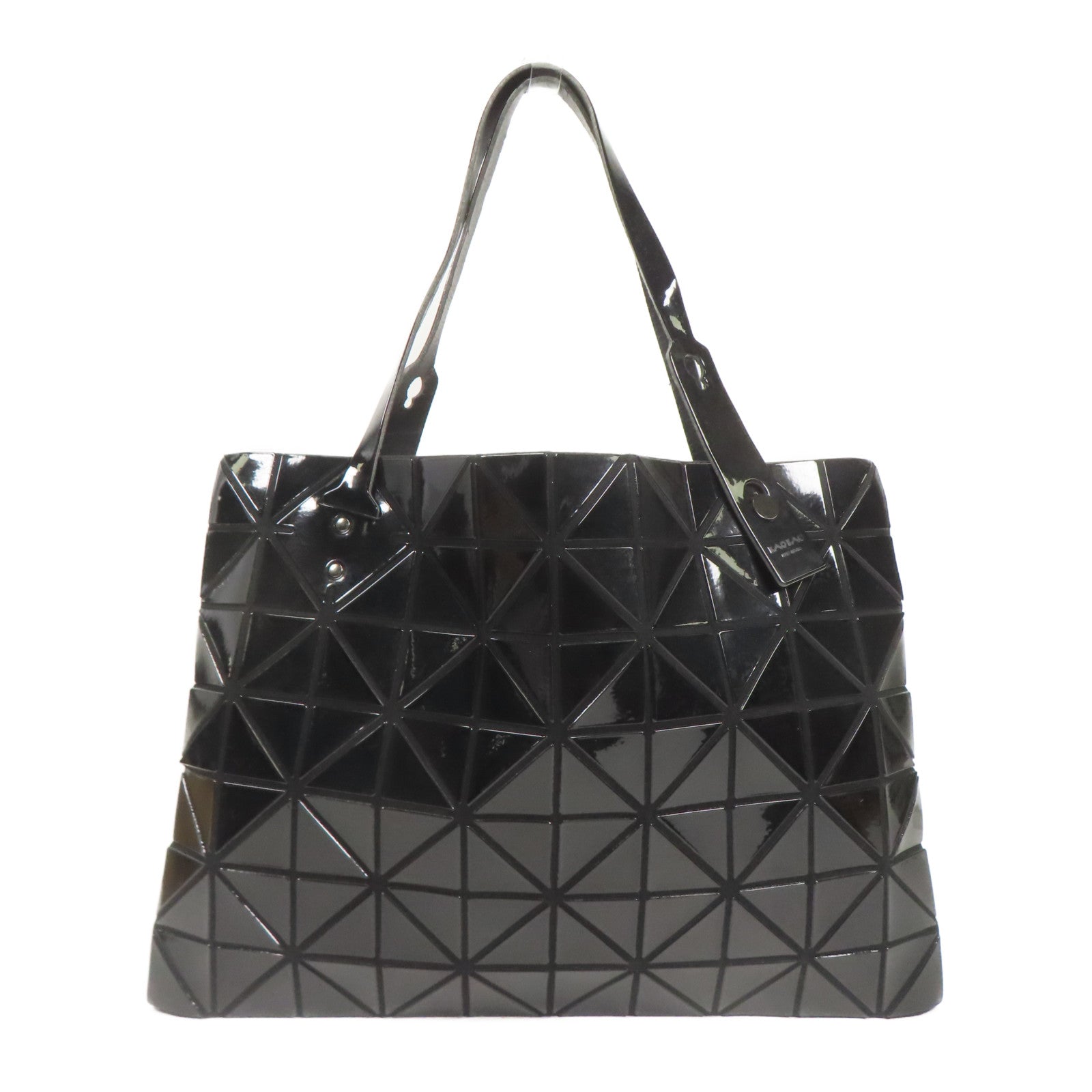BAO BAO ISSEYMIYAKE Shoulder Bag PVC Black