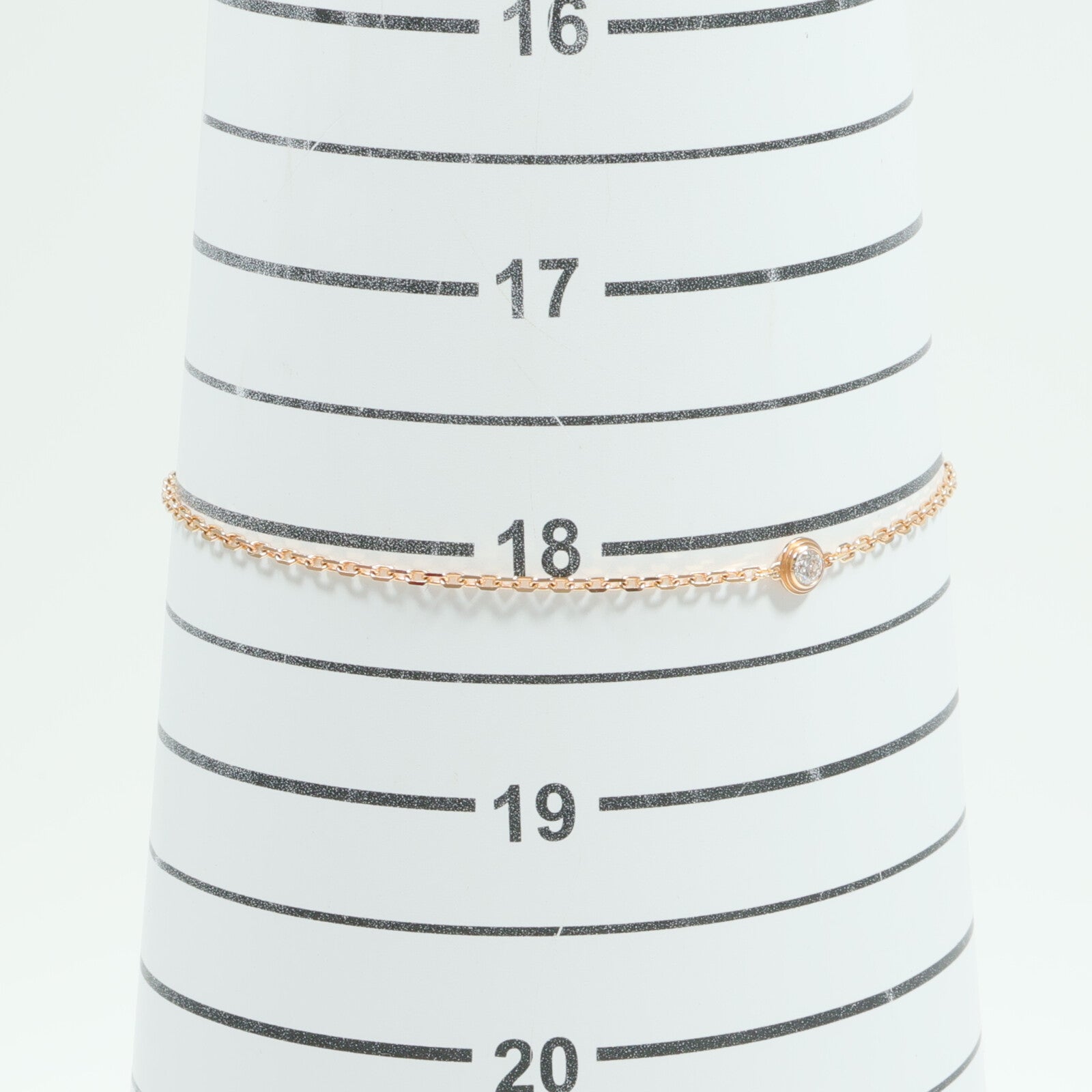 CARTIER 18K玫瑰金D'Amour Bracelet Mini鑽石手鏈