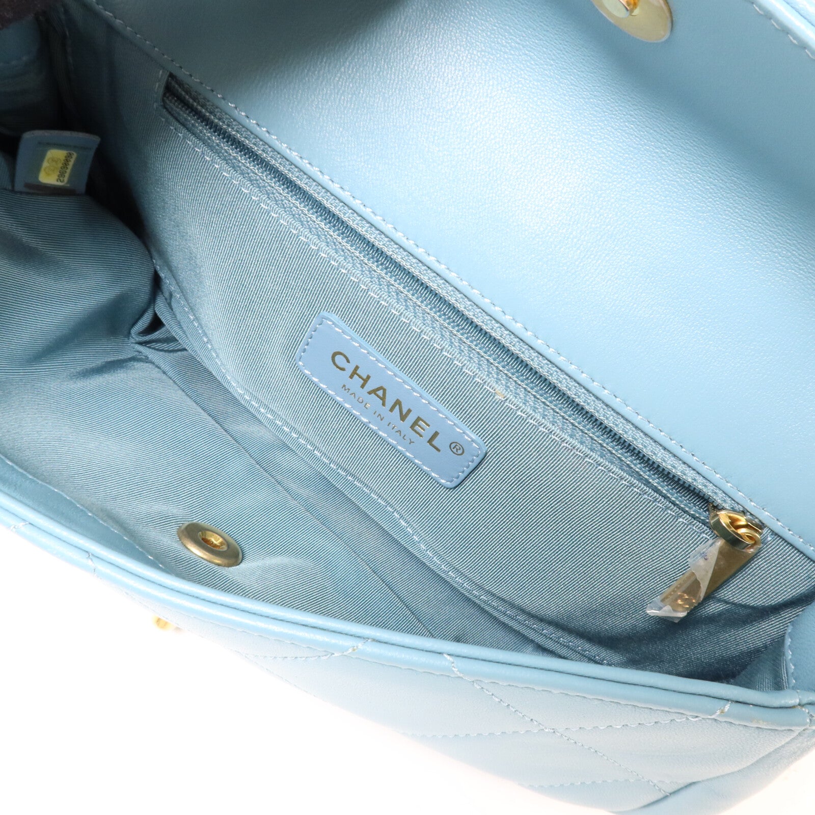 CHANEL 牛皮皮革Shoulder Bag鏈帶手挽肩背兩用袋