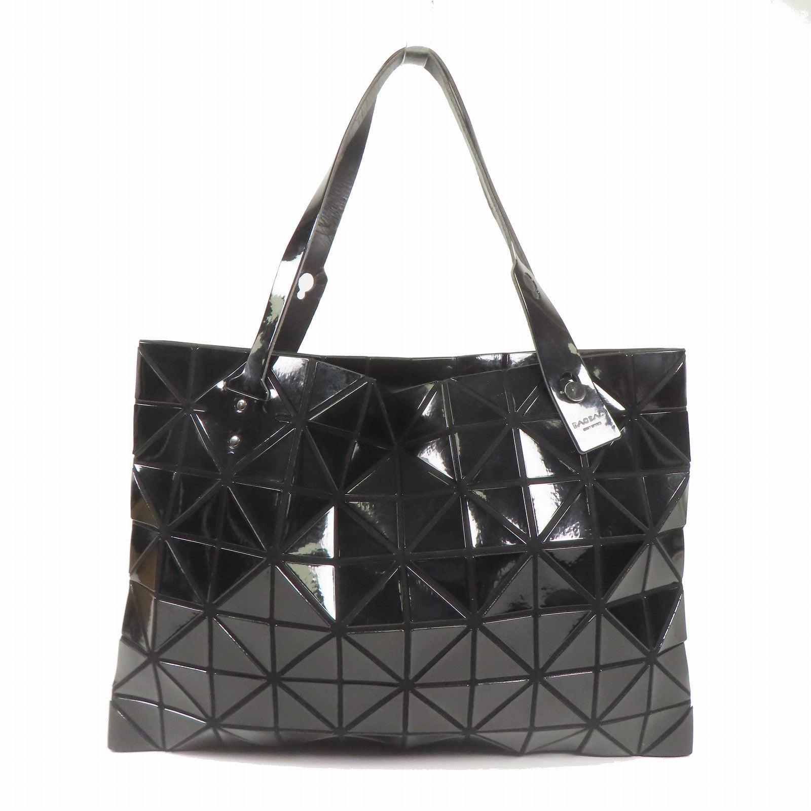 BAO BAO ISSEYMIYAKE Shoulder Bag PVC Black