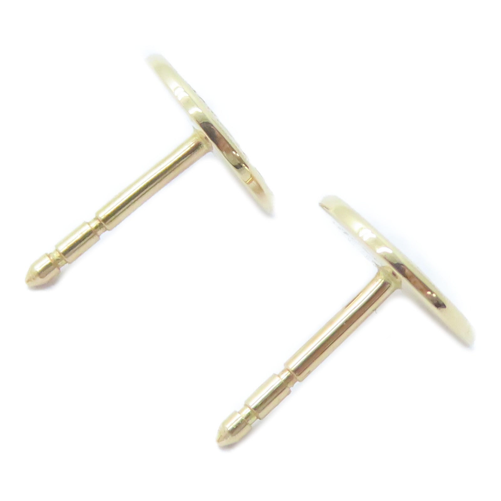 HERMES 【激減優惠】18K玫瑰金Libris Tres Petit Earring耳環