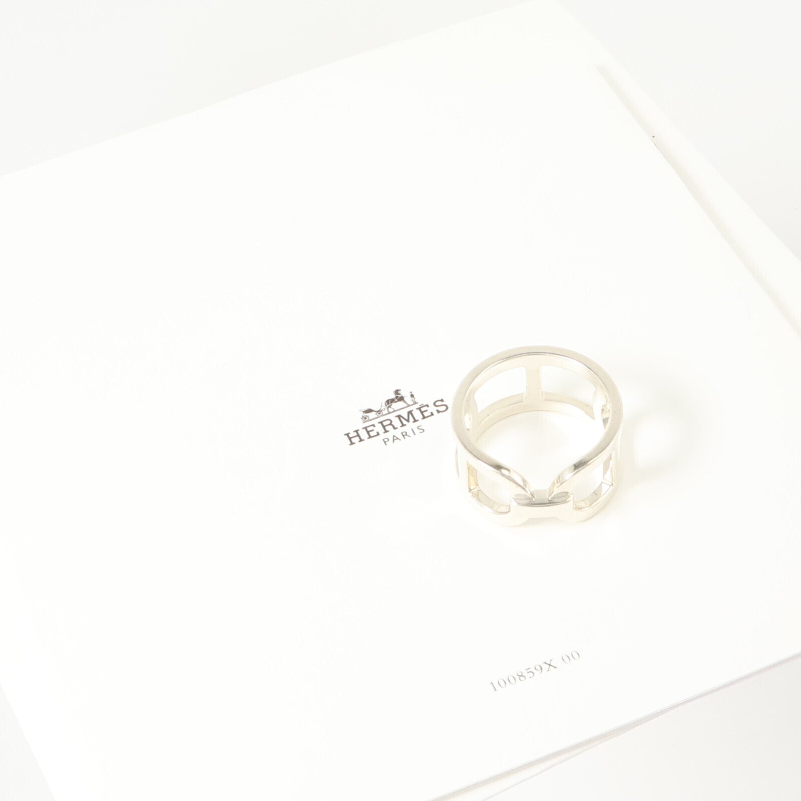HERMES 925純銀Ever Chaine D'ancre戒指