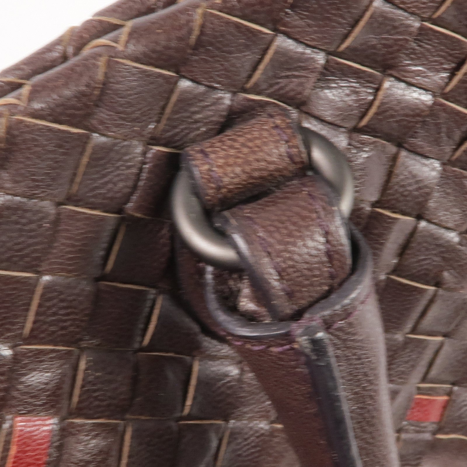 BOTTEGA VENETA 【激減優惠】織紋皮革Shoulder Tote肩背袋/手挽袋