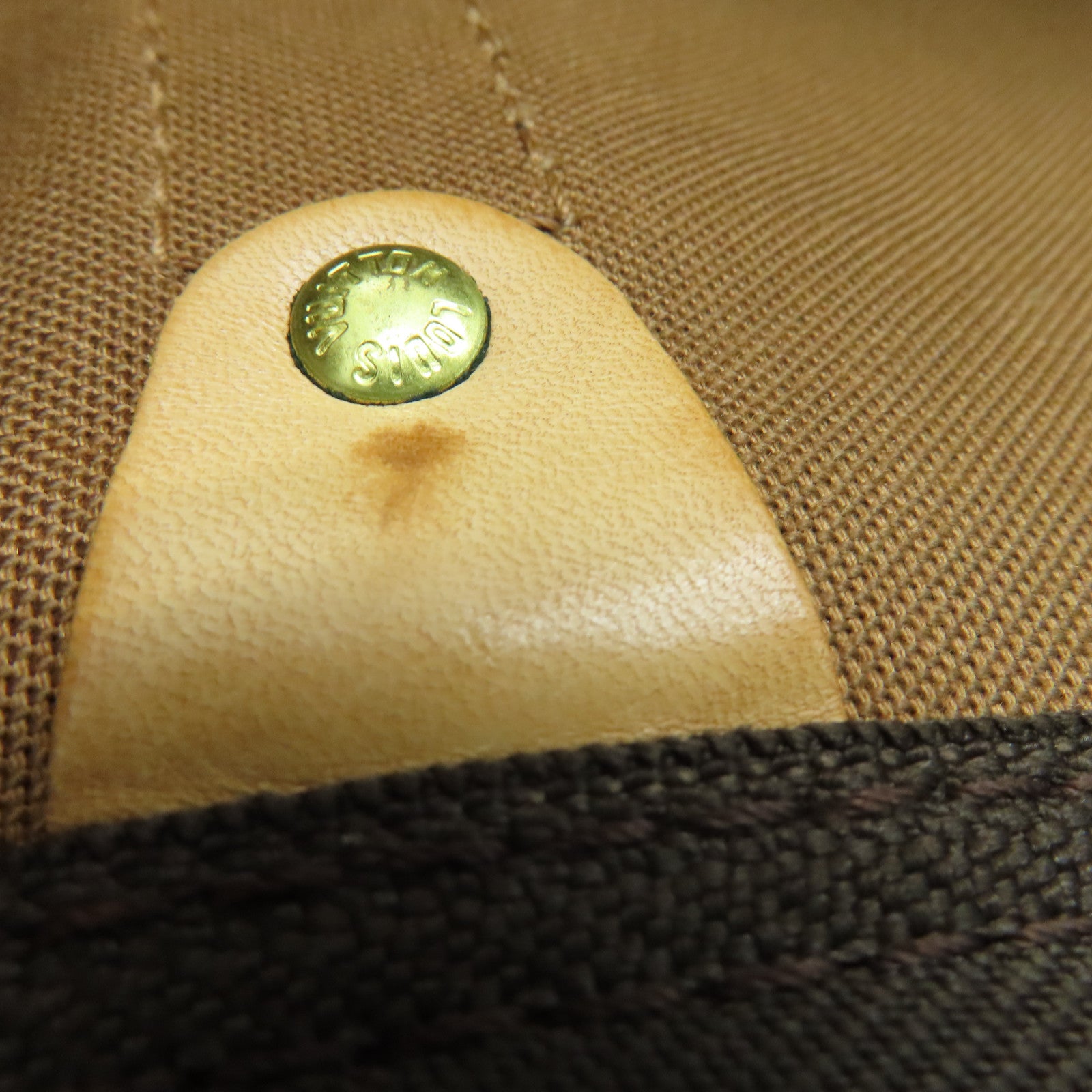 LOUIS VUITTON Monogram Keepall 55手挽袋/旅行袋金扣啡色