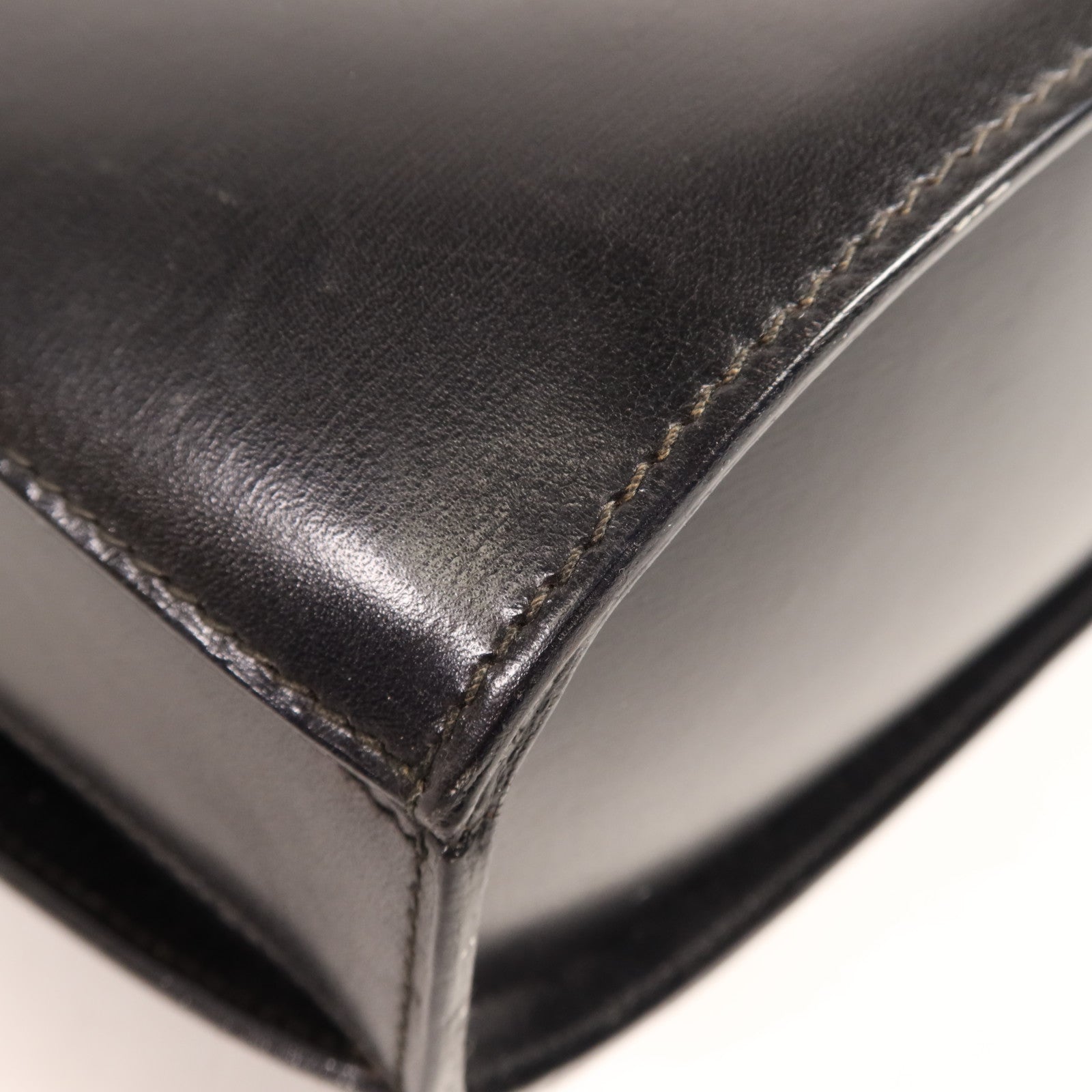 CELINE 牛皮皮革Vintage Shoulder Bag金扣肩背袋