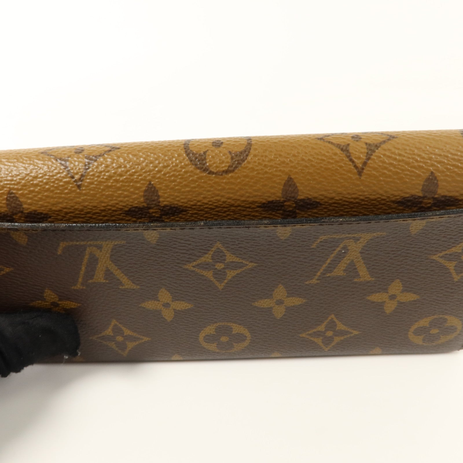 LOUIS VUITTON Monogram Reverse Emilie Wallet金扣長錢包