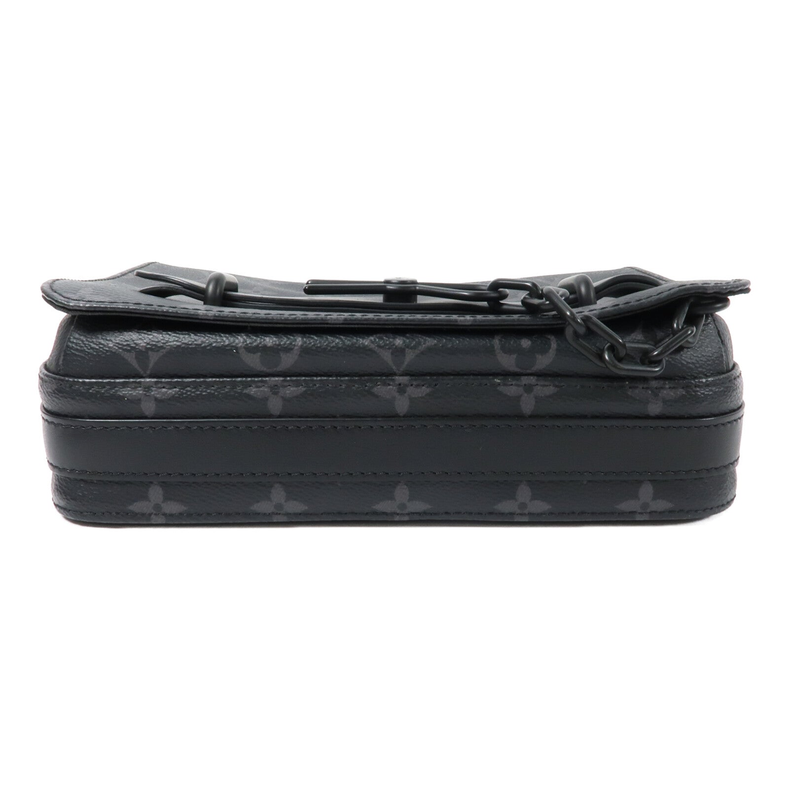 LOUIS VUITTON Monogram Eclipse Steamer肩背袋