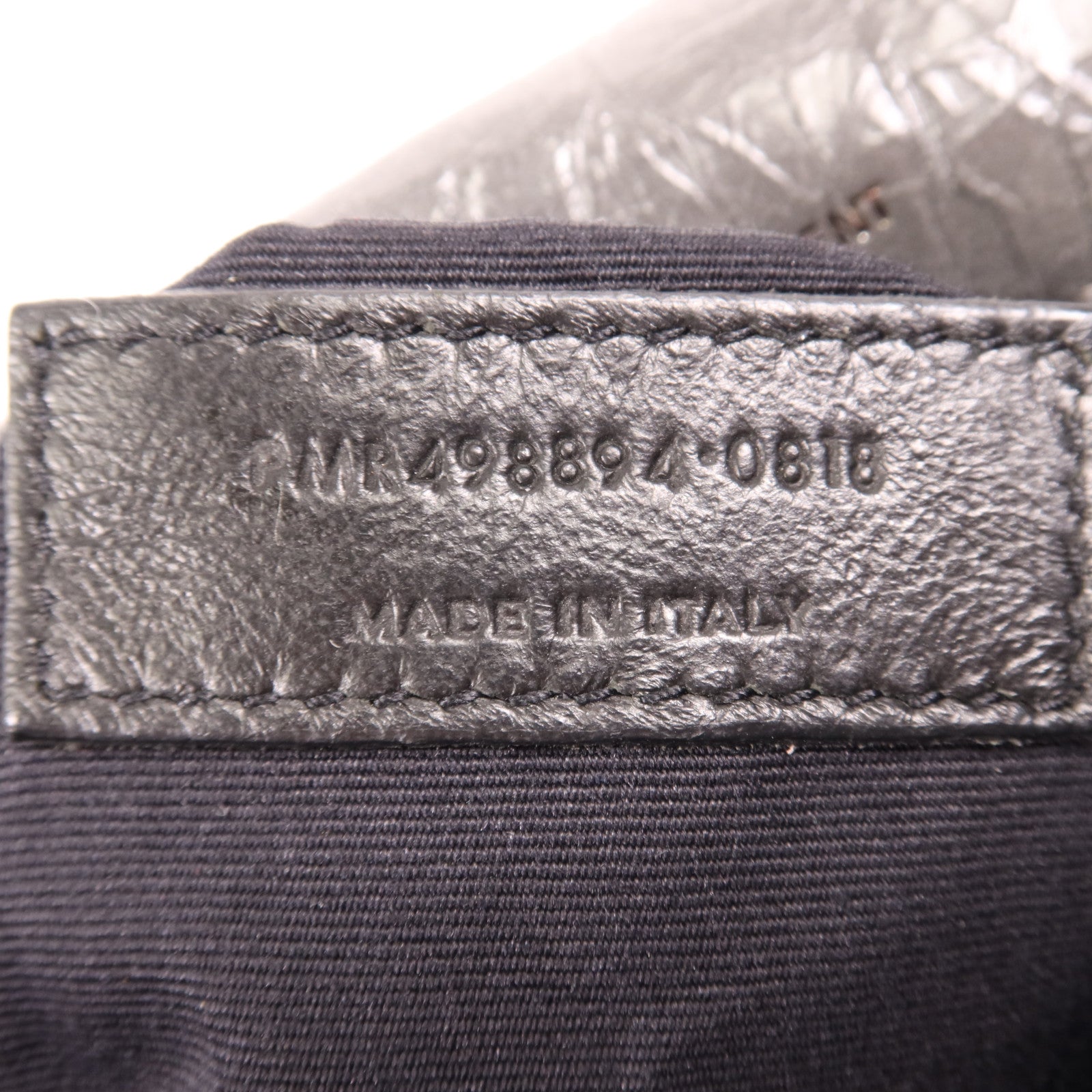 SAINT LAURENT 牛皮皮革Niki Medium銀扣肩背袋