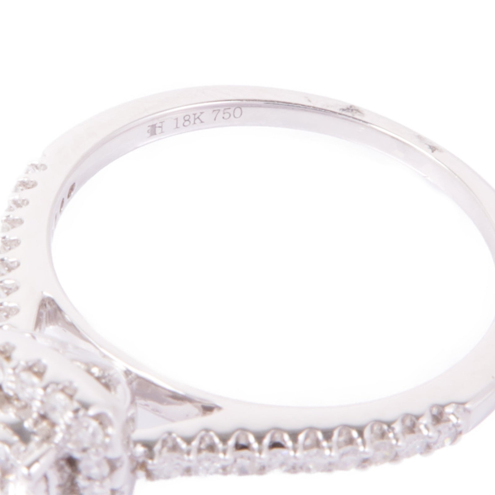 JEWELRY 【激減優惠】18K白金Diamond Ring鑽石戒指US#6.25