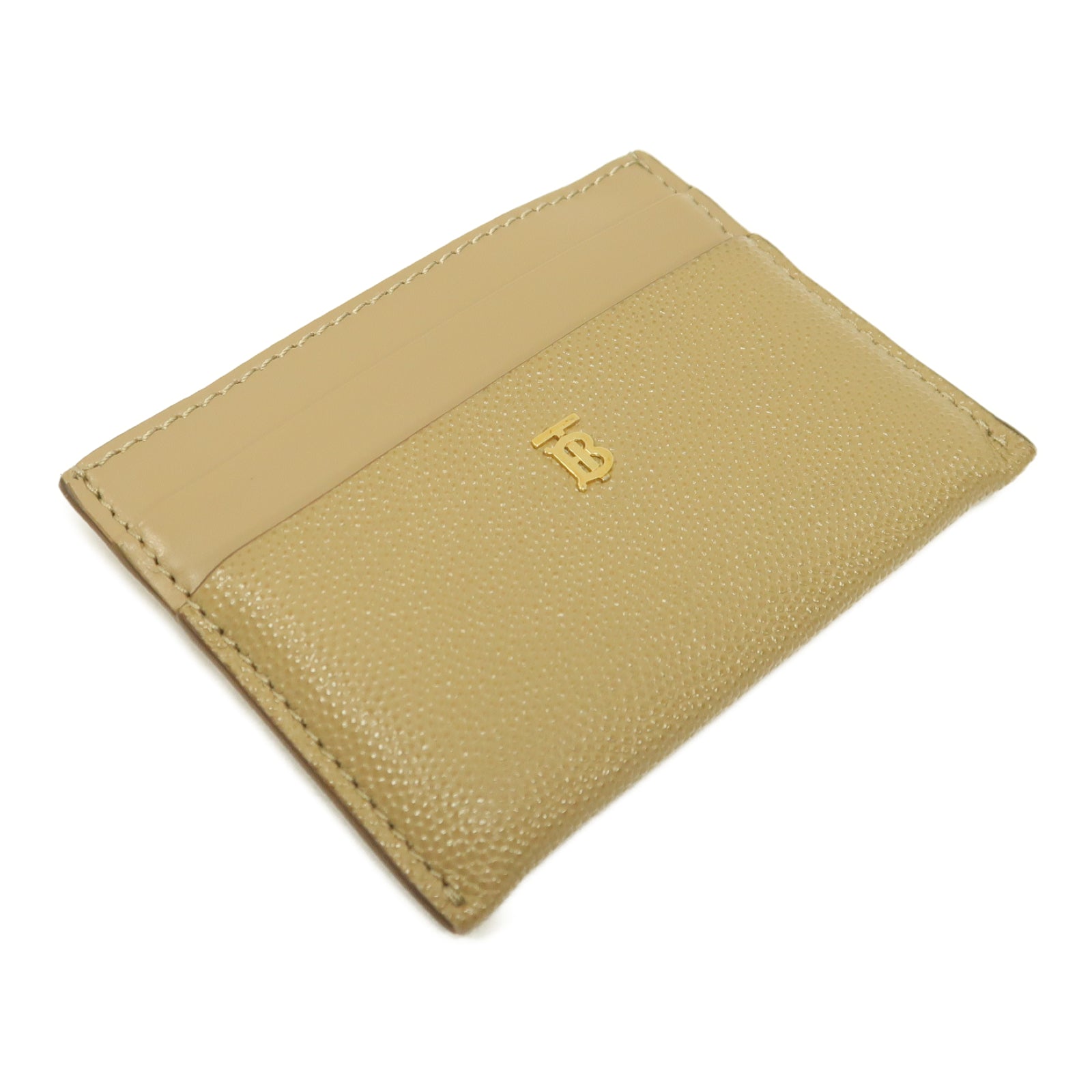 BURBERRY 牛皮皮革Card Case金扣卡片套啡色