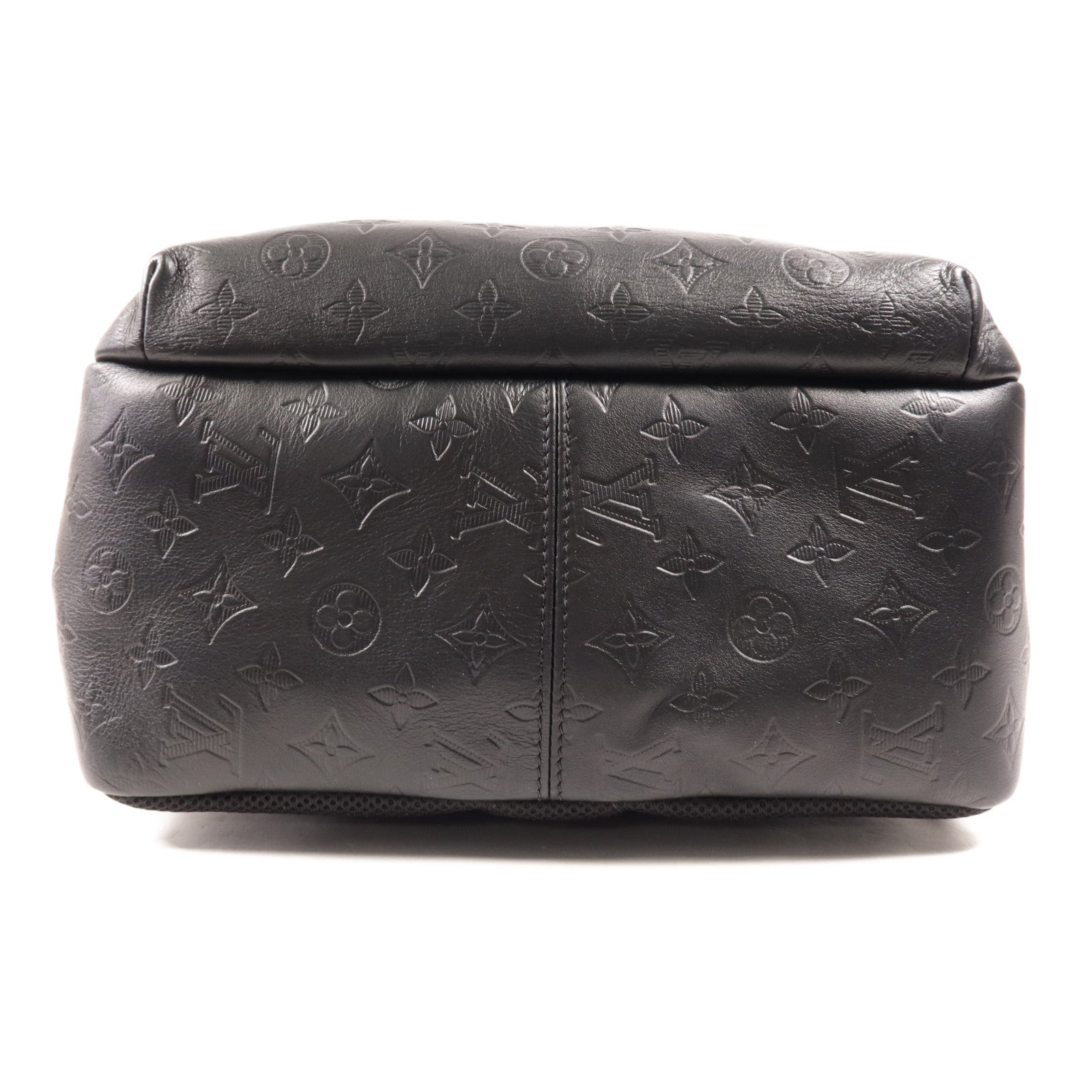 LOUIS VUITTON Monogram Embossed Discovery Backpack銀扣背包