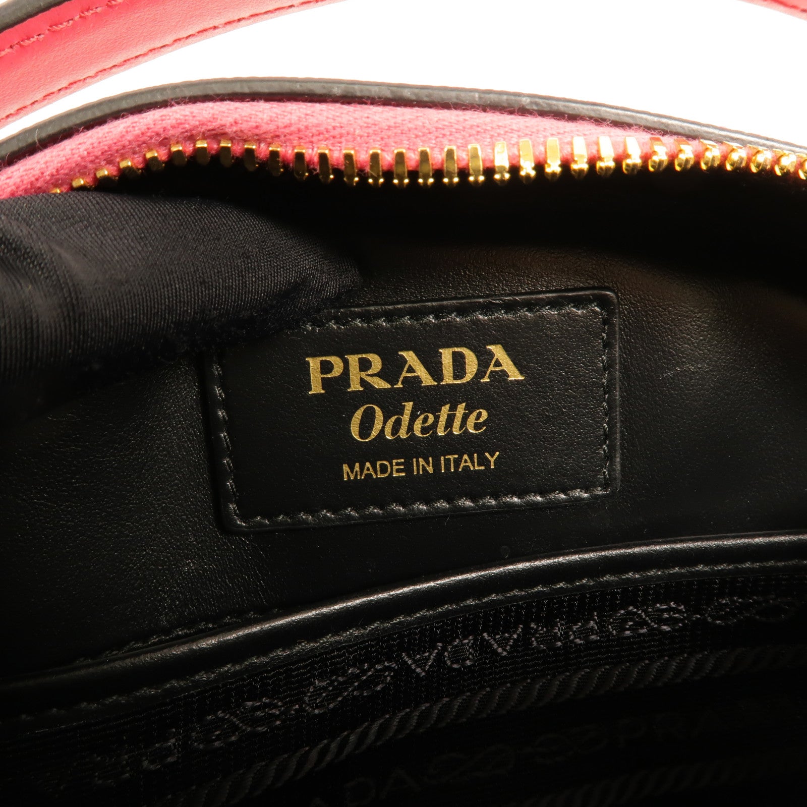 PRADA Saffiano皮革Odette手挽肩背兩用袋