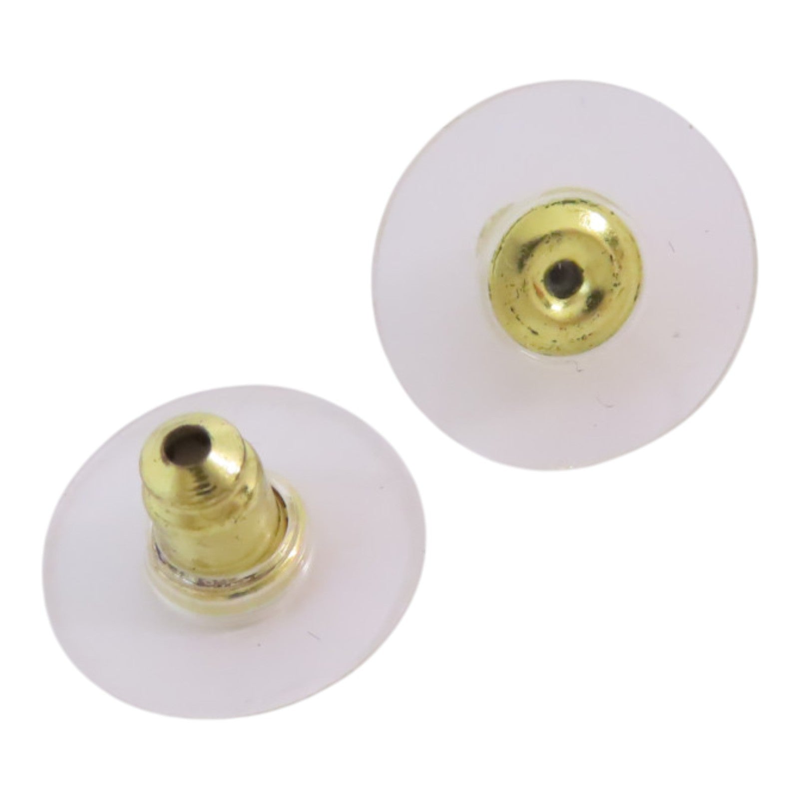 CHANEL 金屬/水鑽CC Chain Earrings金扣耳環