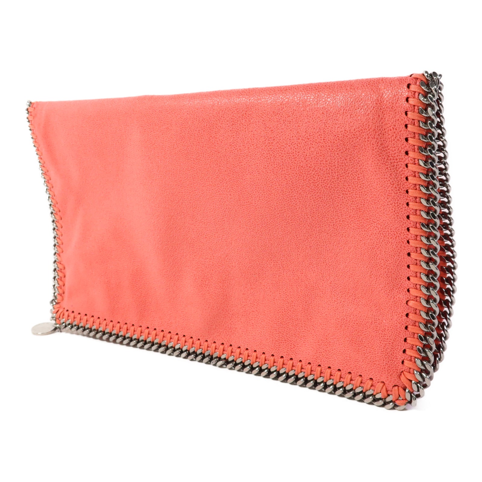 SELECTION 布料Falabella Zip Clutch銀扣手拿包