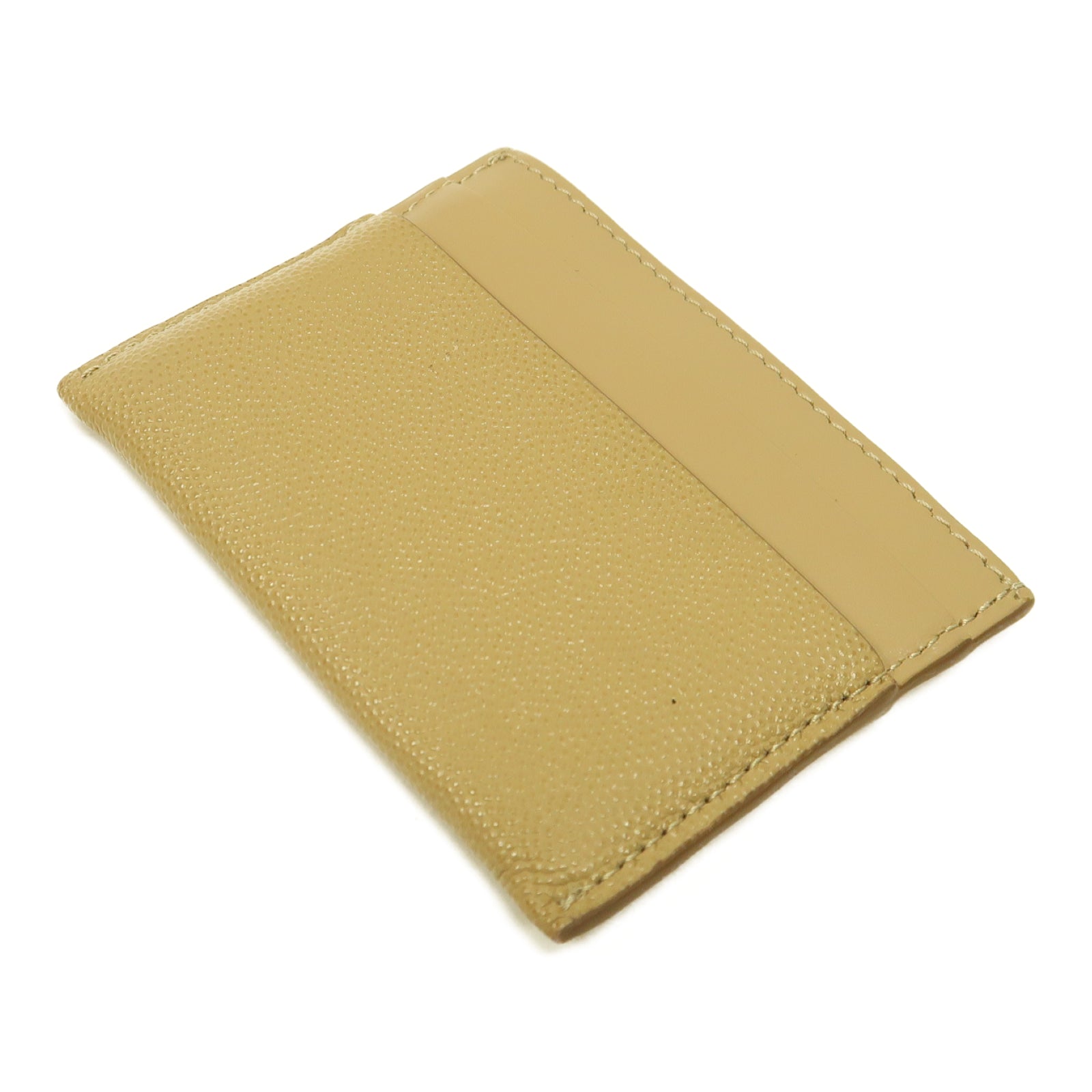 BURBERRY 牛皮皮革Card Case金扣卡片套啡色