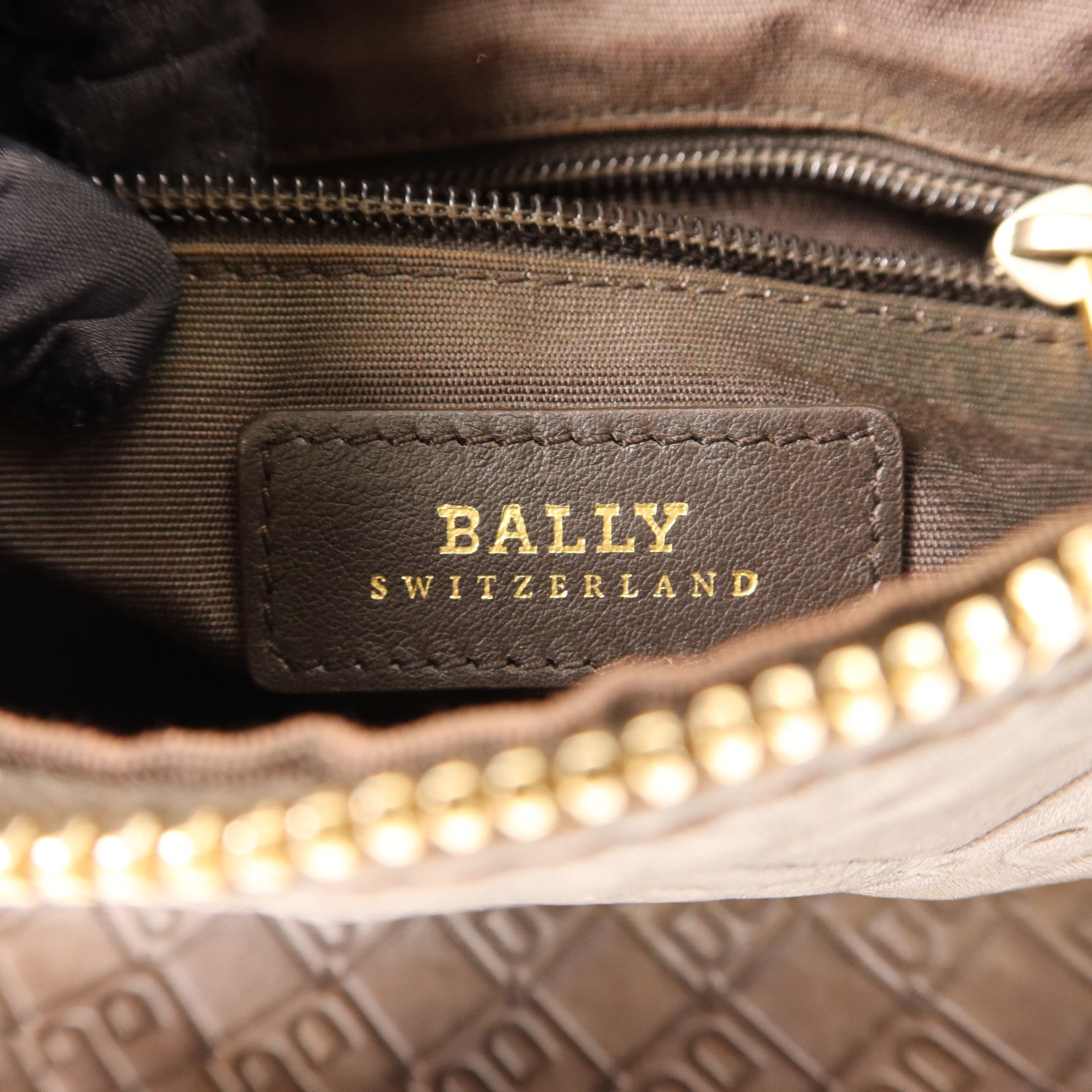 BALLY 牛皮皮革Shoulder Bag金扣肩背袋