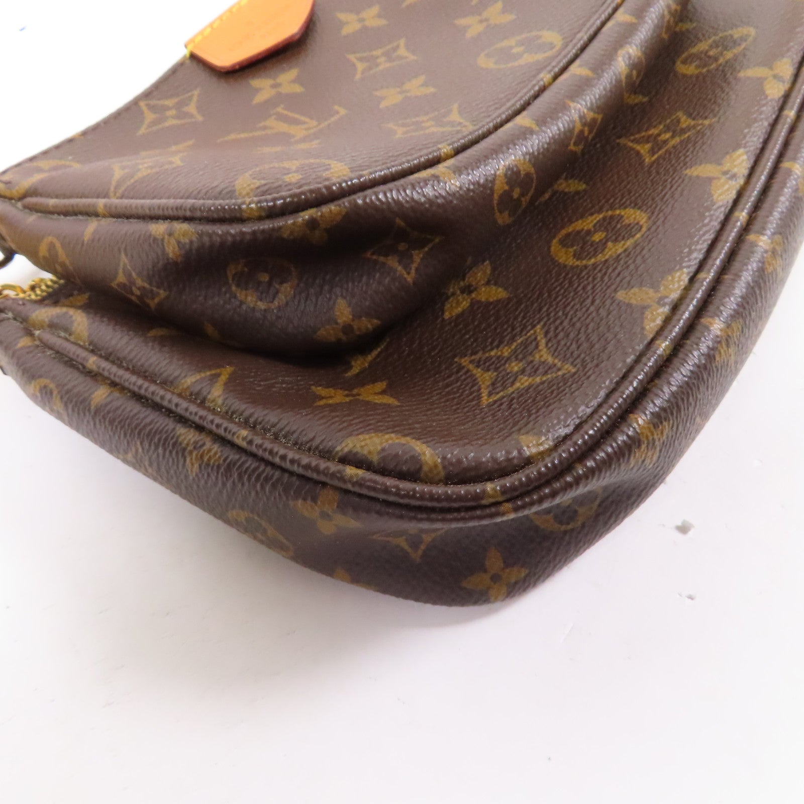 LOUIS VUITTON Monogram Multi Pochette Accessoires金扣肩背袋