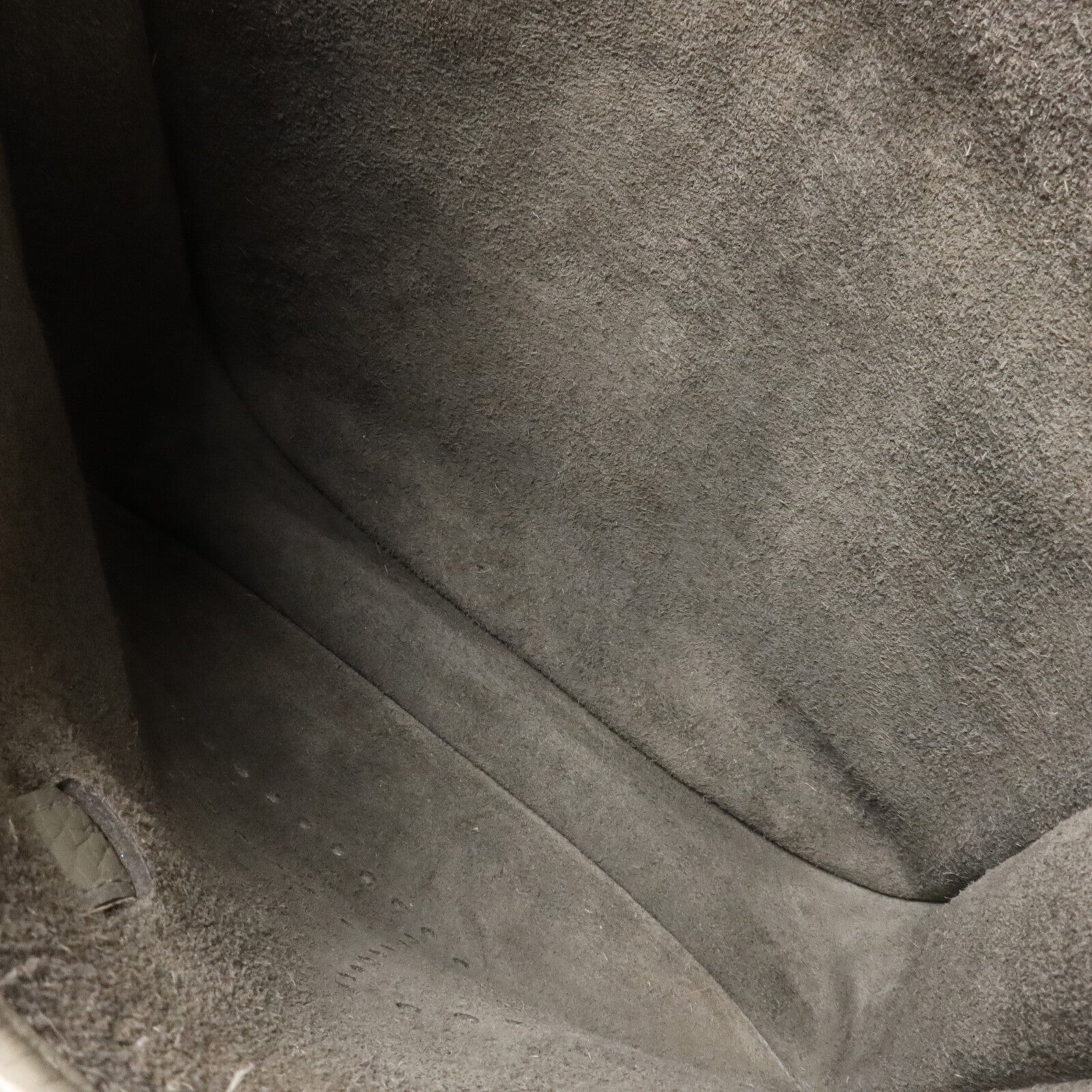 HERMES Clemence皮革Evelyne PM 肩背袋Gris Meyer