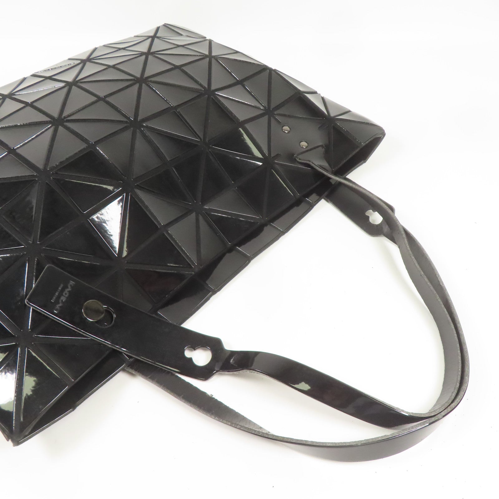 BAO BAO ISSEYMIYAKE Shoulder Bag PVC Black