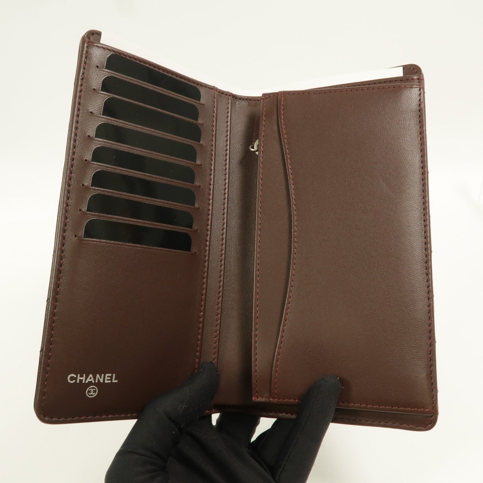 CHANEL 羊皮皮革Classic Long Flap Wallet長錢包