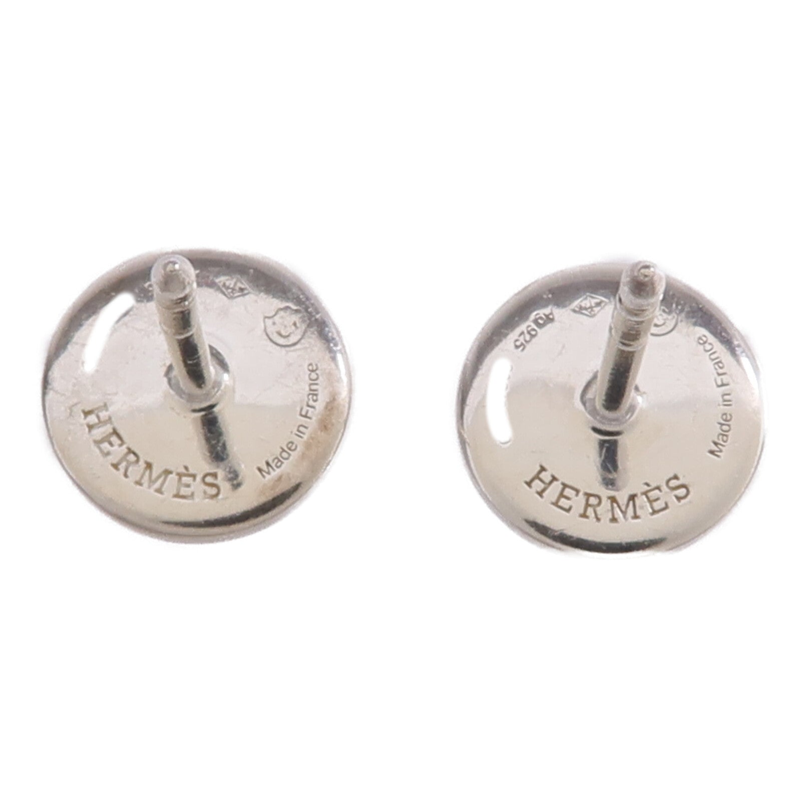 HERMES 925純銀Ex-Libris Earrings耳環