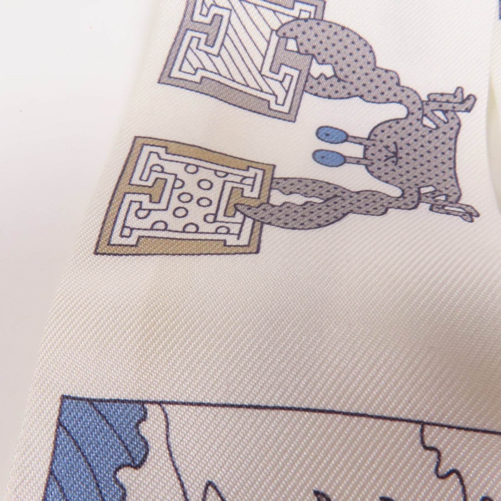 HERMES 【激減優惠】絲質Twilly絲巾