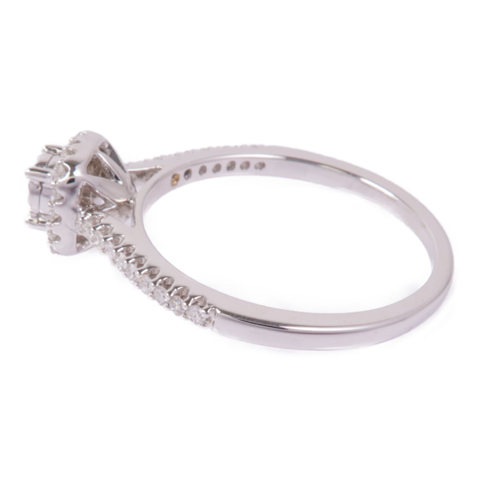 JEWELRY 【激減優惠】18K白金Diamond Ring鑽石戒指US#6.25