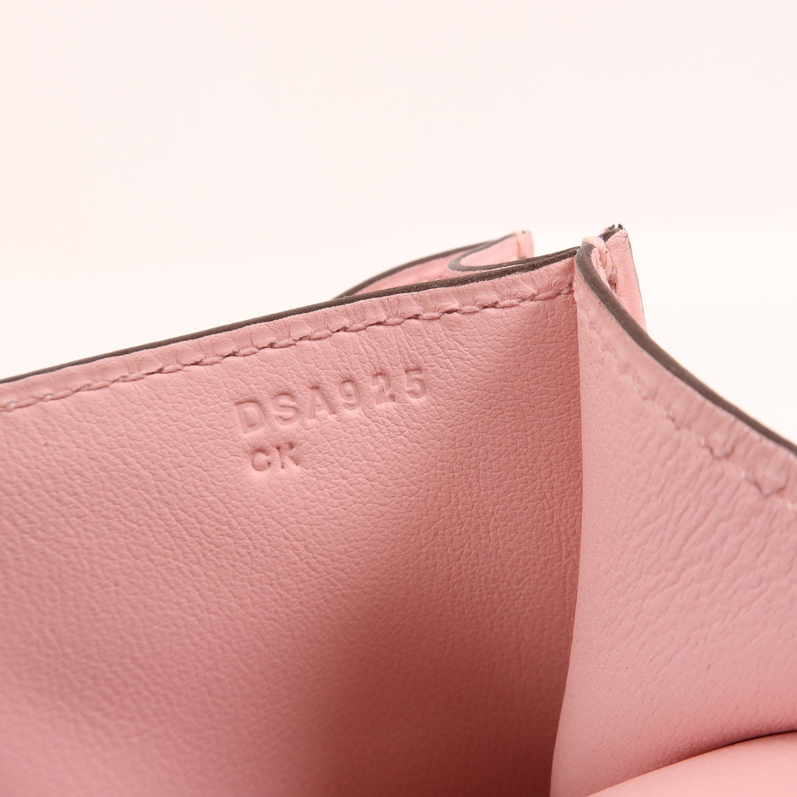 HERMES Swift皮革Constance Mini肩背袋Rose Sakura