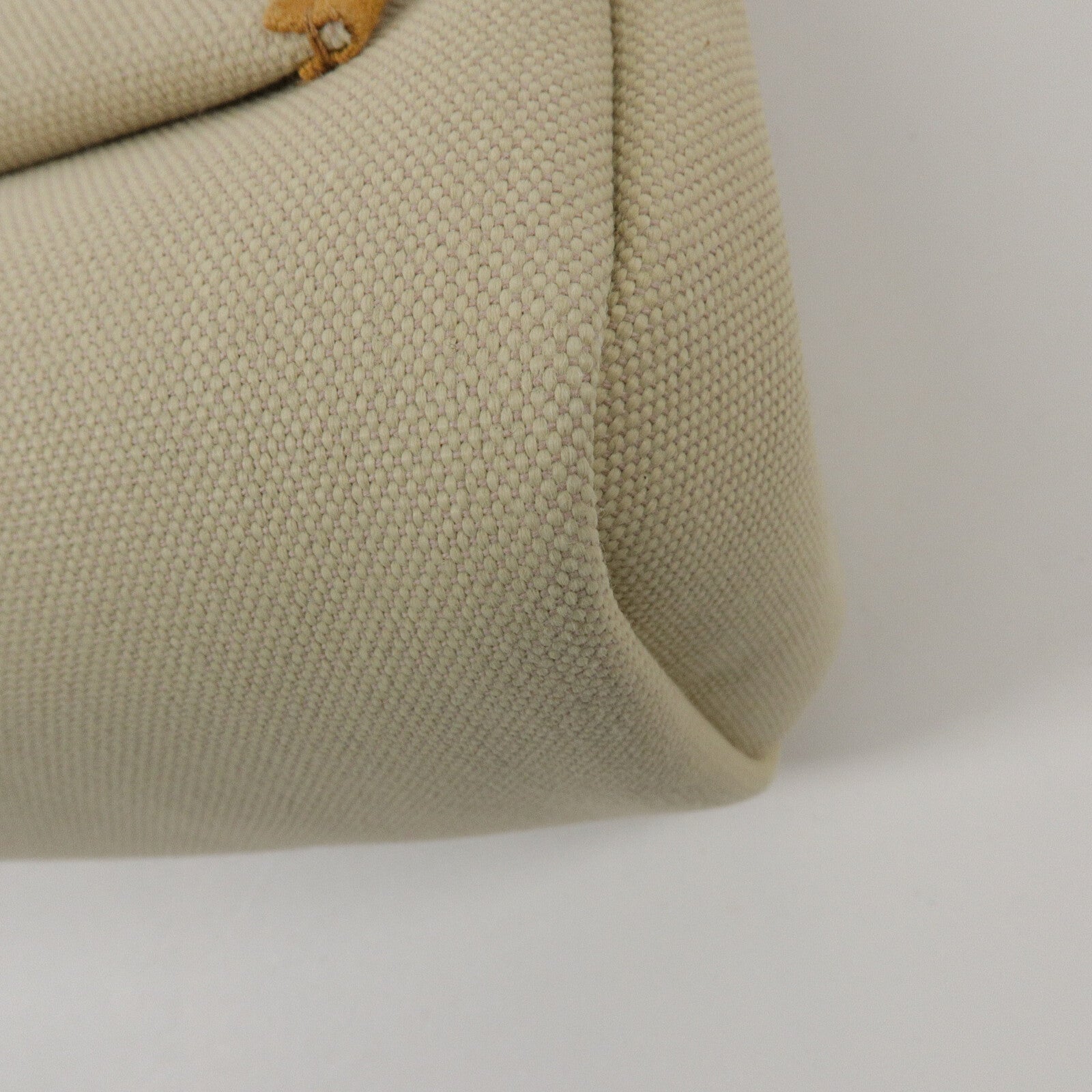 HERMES 帆布Herbag PM手挽肩背兩用袋Fauve