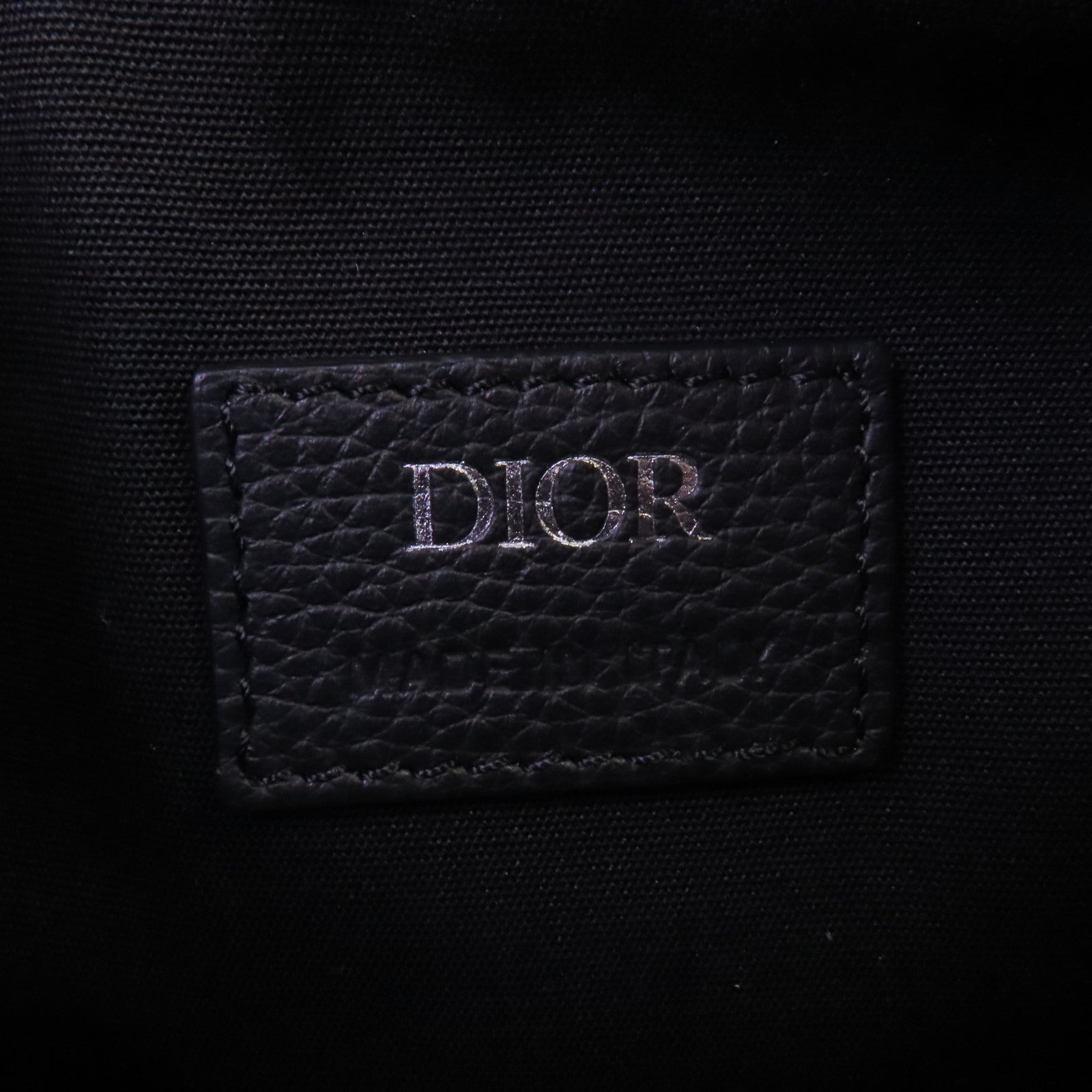 Dior Oblique帆布Mini Dior 8 Bag With Strap銀扣肩背袋