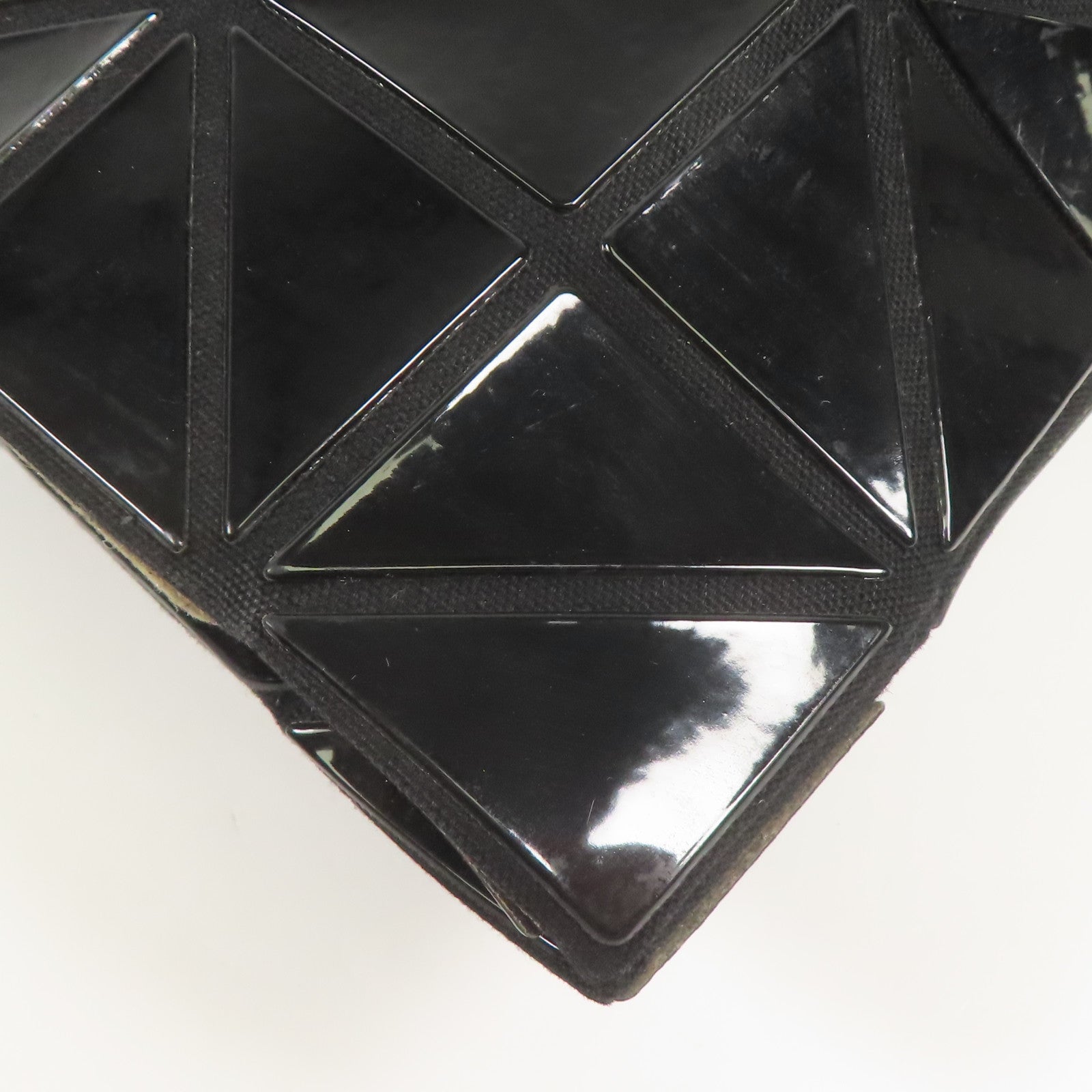 BAO BAO ISSEYMIYAKE Shoulder Bag PVC Black