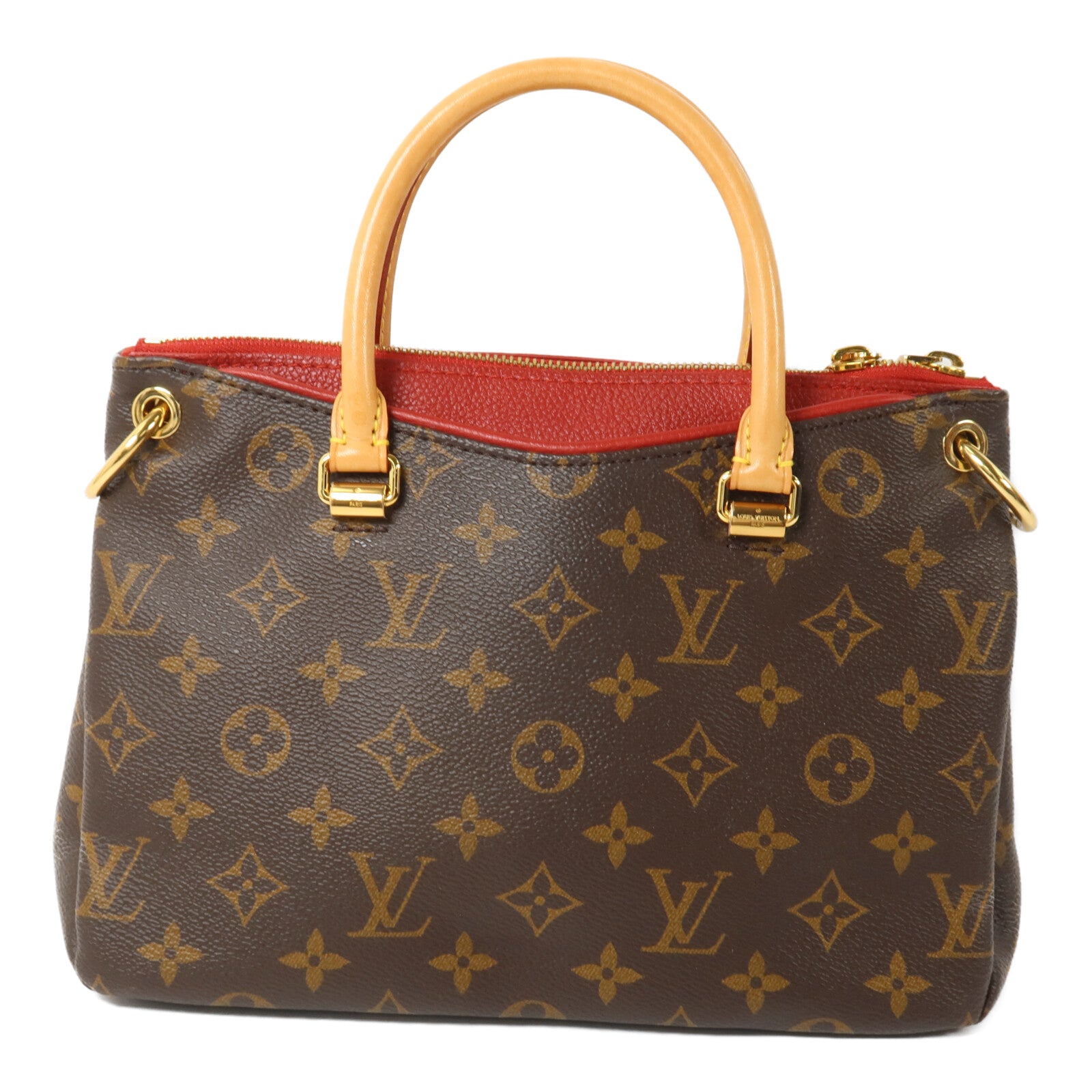 LOUIS VUITTON Monogram Pallas BB手挽肩背兩用袋