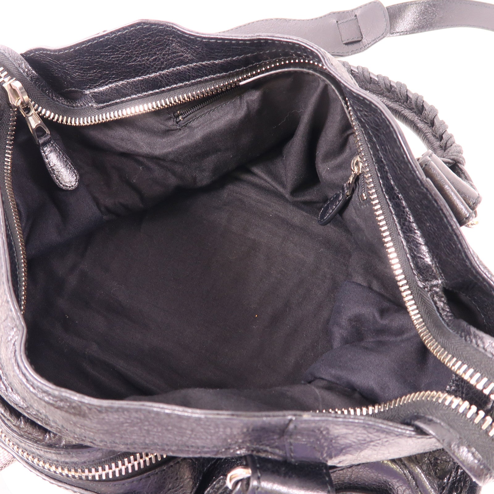 BALENCIAGA 羊皮皮革Giant City銀扣手挽肩背兩用袋