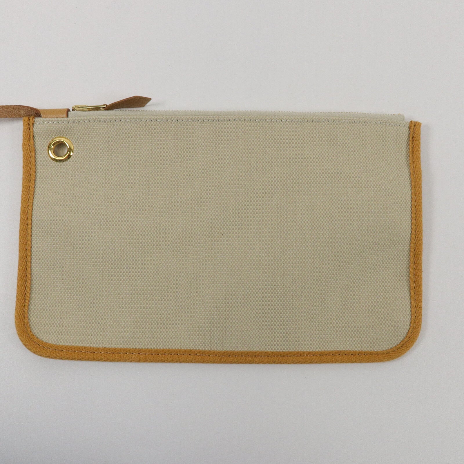 HERMES 帆布Herbag PM手挽肩背兩用袋Fauve