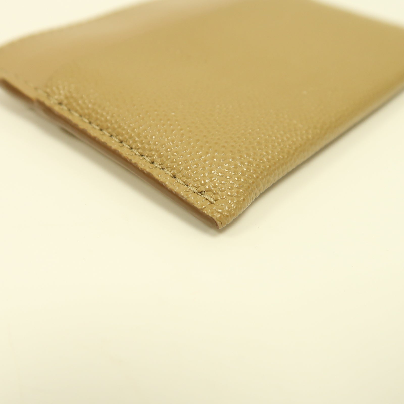 BURBERRY 牛皮皮革Card Case金扣卡片套啡色