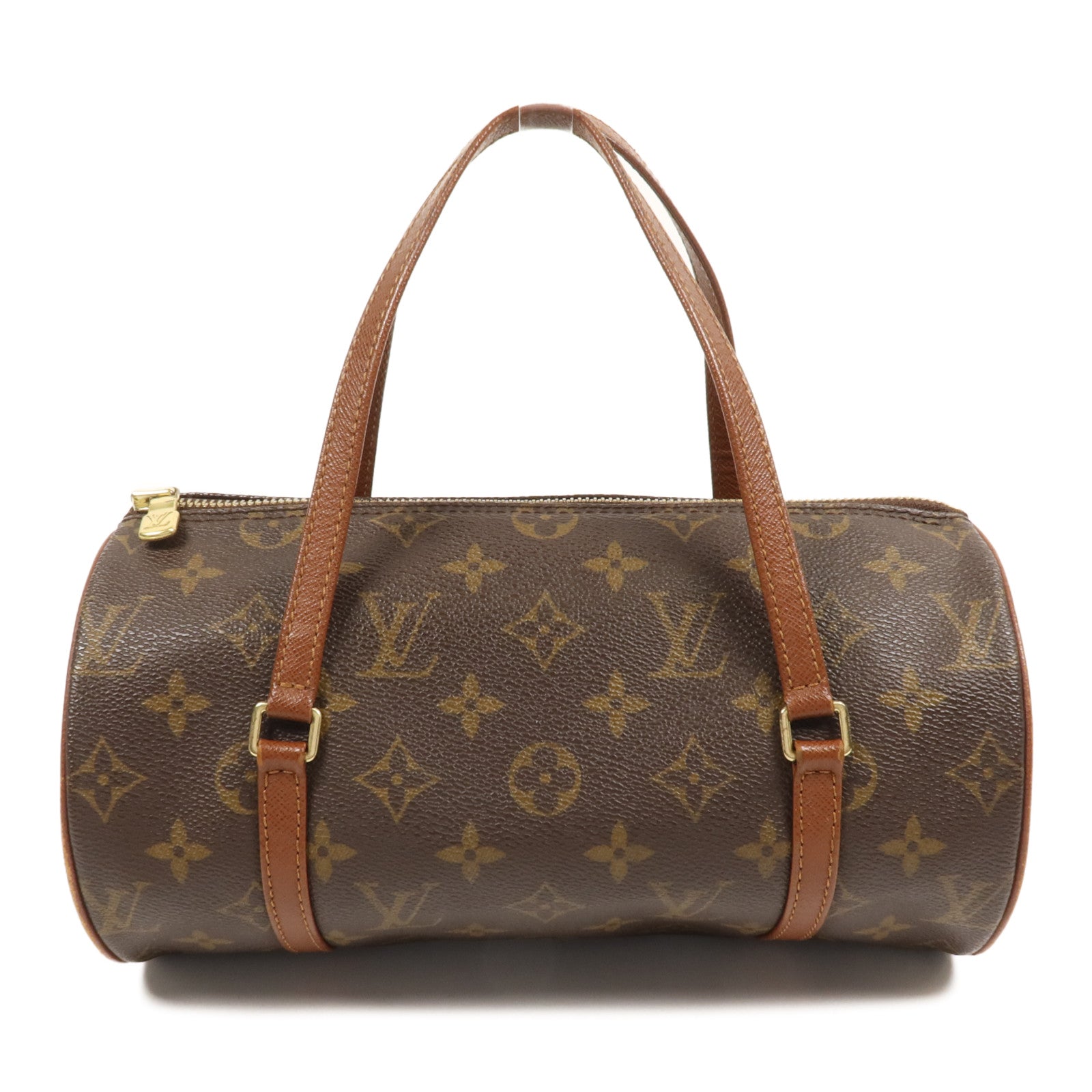 LOUIS VUITTON Monogram Papillon金扣手挽袋
