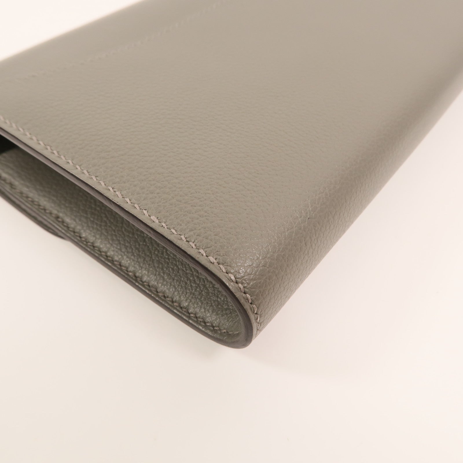 HERMES Evercolor皮革Constance To Go肩背袋Gris Meyer