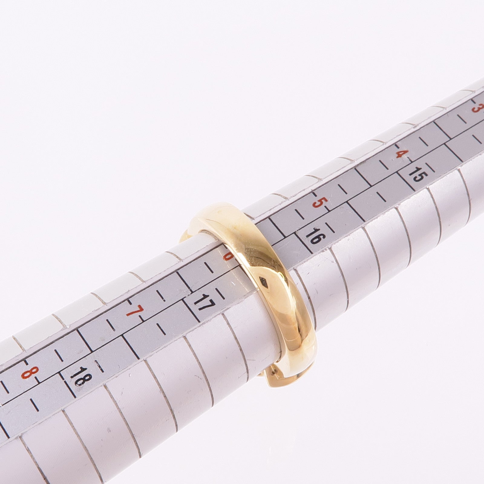 JEWELRY 18K黃金Ruby Diamond Ring紅寶石/鑽石戒指US#5.75