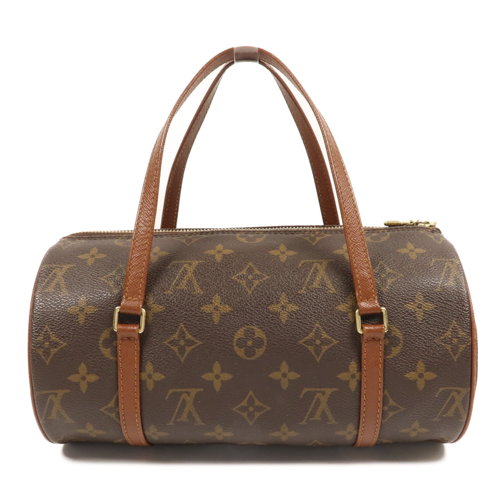 LOUIS VUITTON Monogram Papillon金扣手挽袋