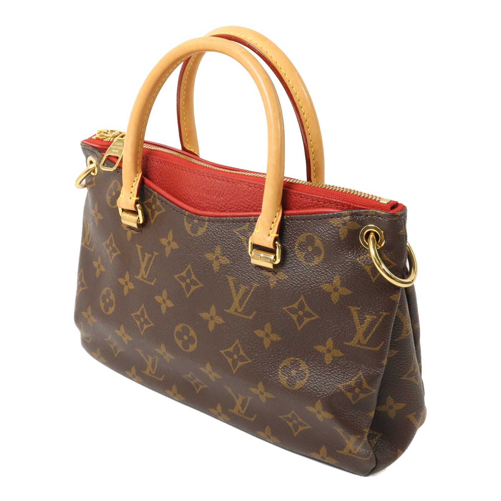 LOUIS VUITTON Monogram Pallas BB手挽肩背兩用袋