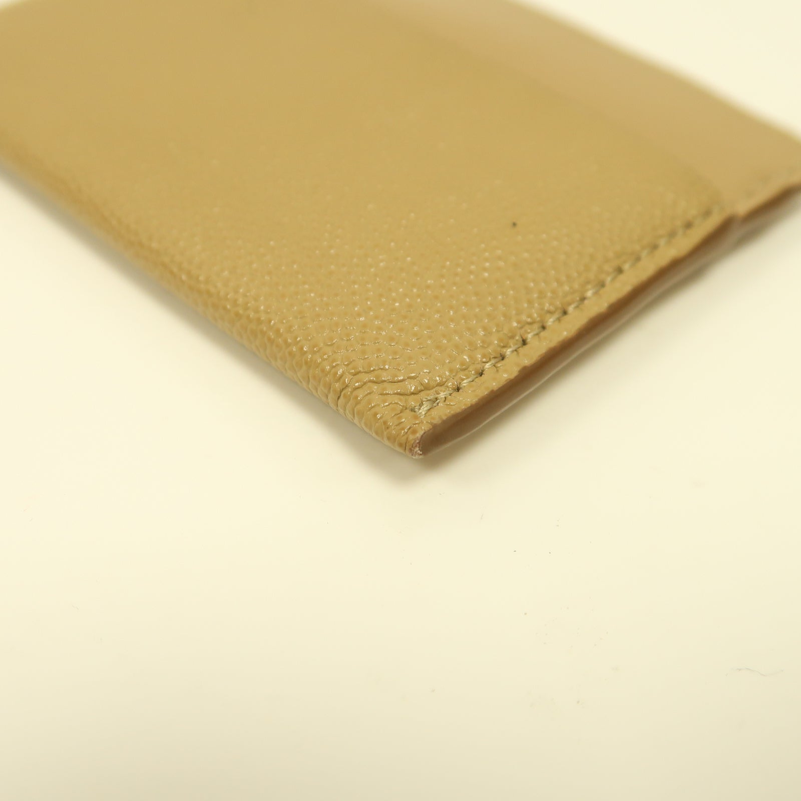 BURBERRY 牛皮皮革Card Case金扣卡片套啡色
