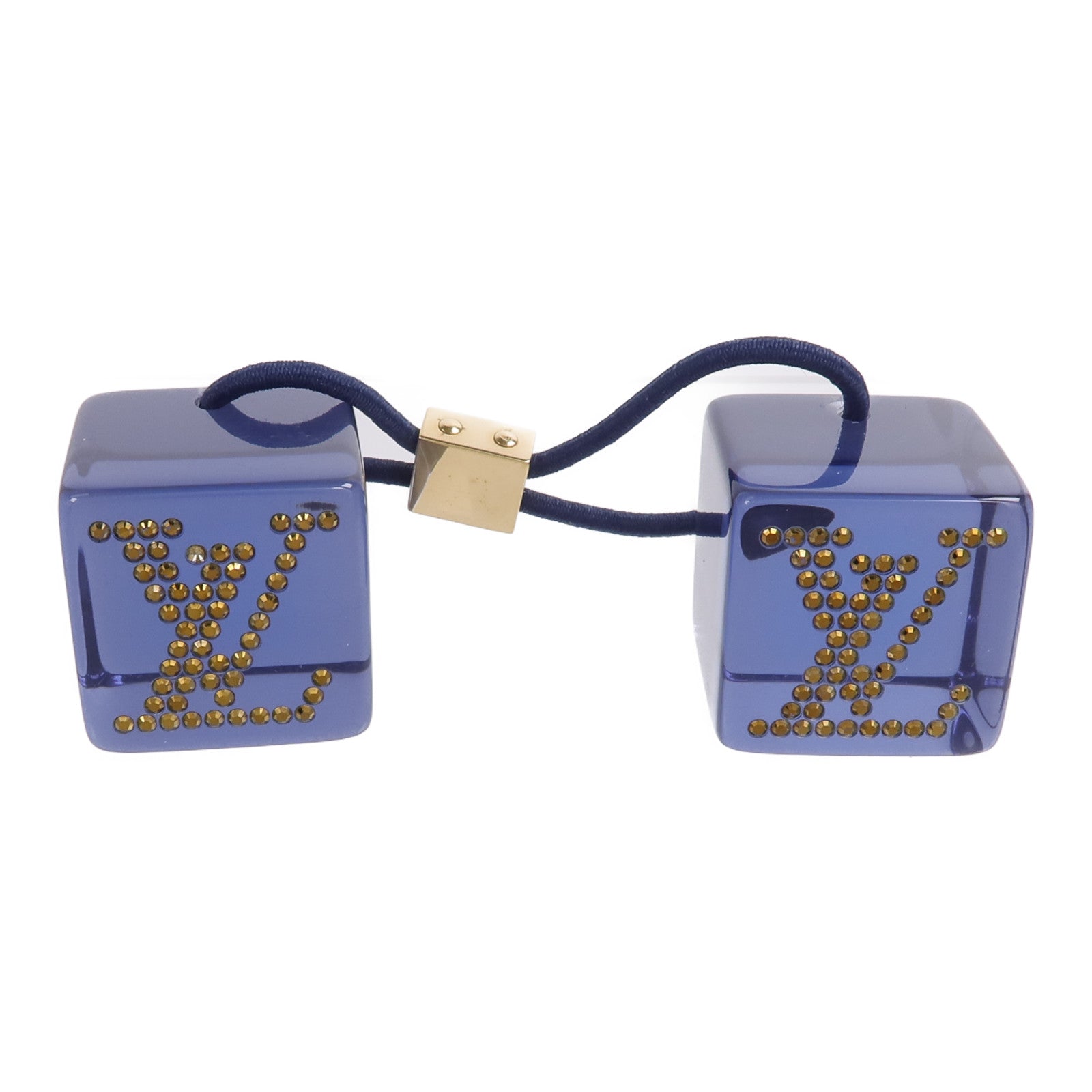 LOUIS VUITTON PVC Hair Cube髮圈