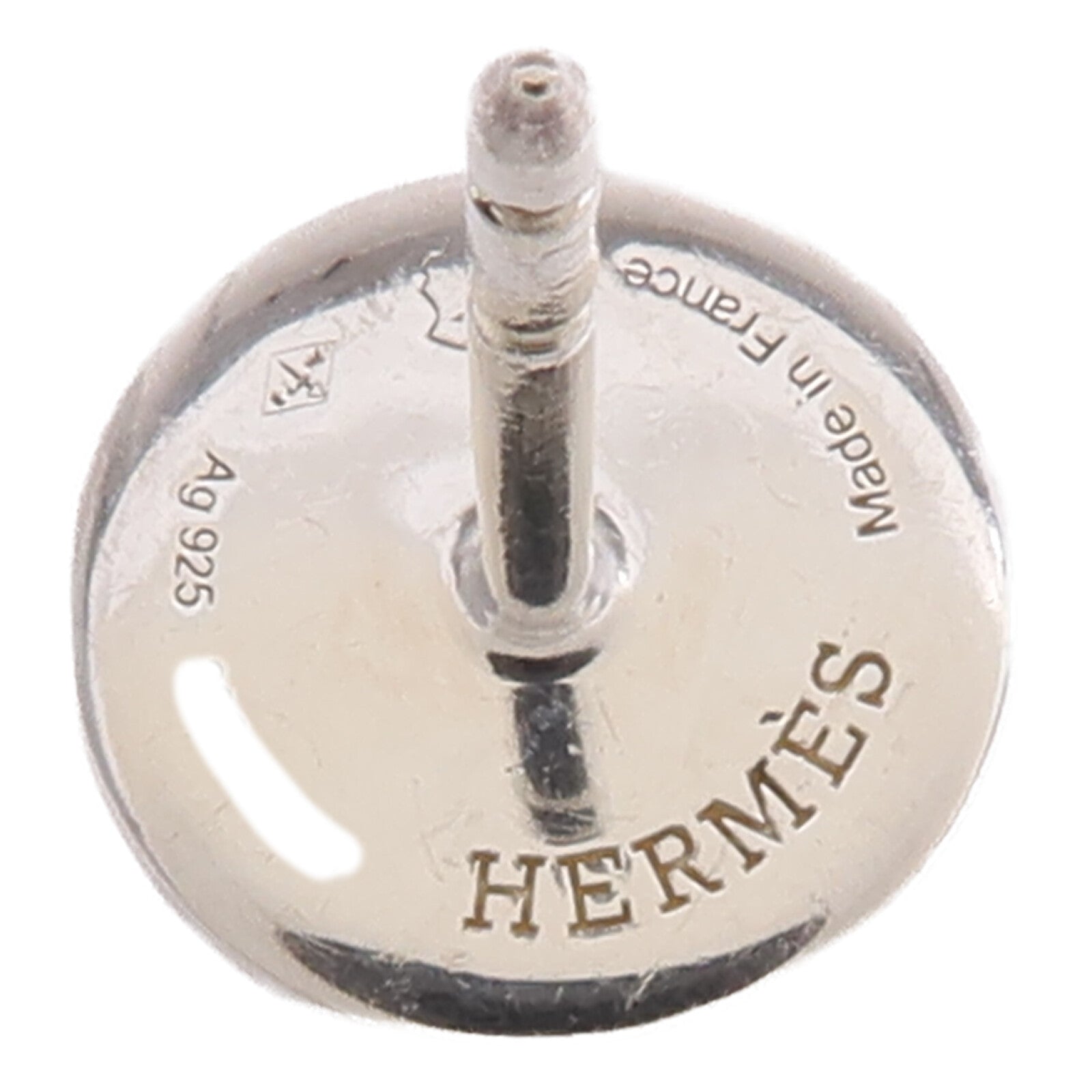 HERMES 925純銀Ex-Libris Earrings耳環