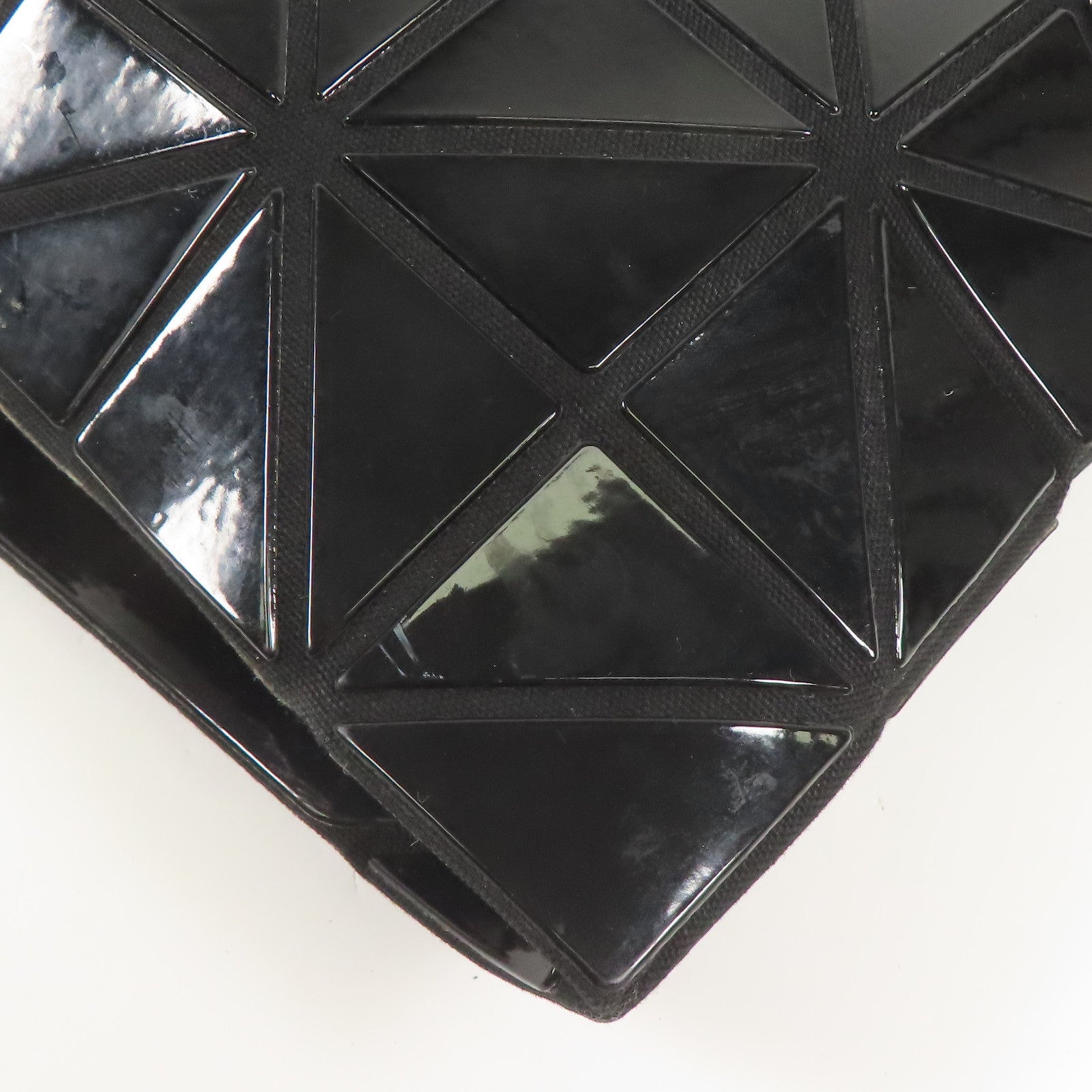 BAO BAO ISSEYMIYAKE Shoulder Bag PVC Black