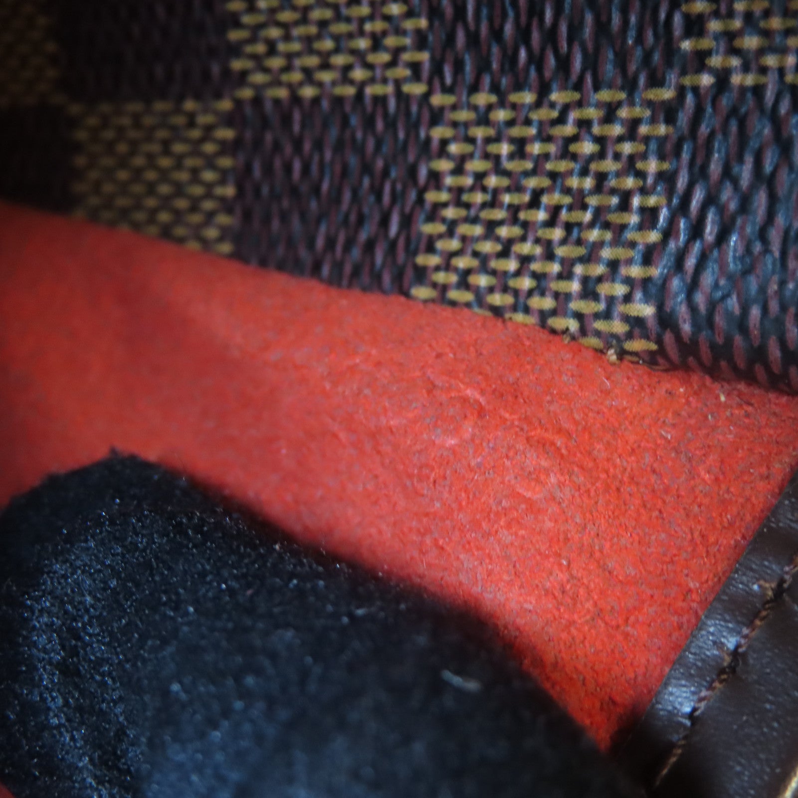 LOUIS VUITTON **【激減優惠】Damier Ipanema PM金扣肩背袋啡色