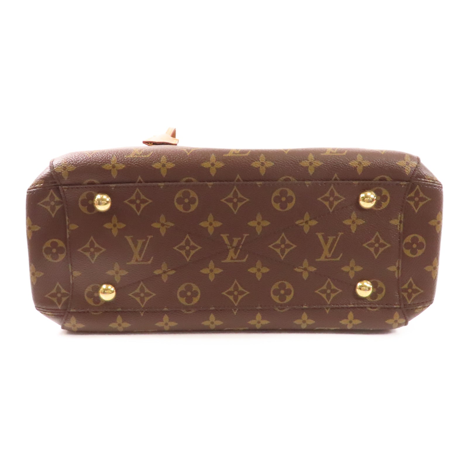 LOUIS VUITTON Monogram Montaigne MM金扣手挽肩背兩用袋