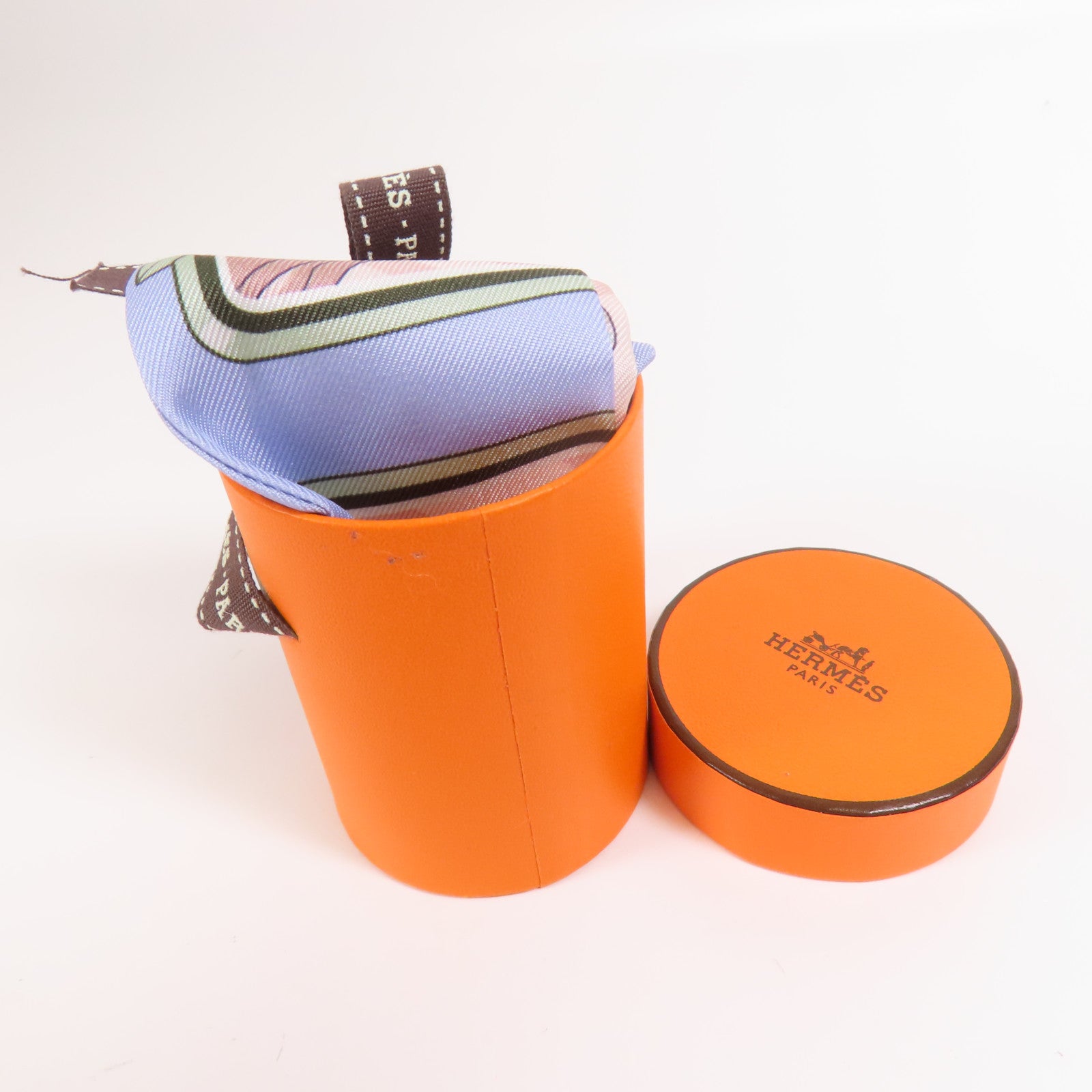 HERMES 絲質Twilly絲巾