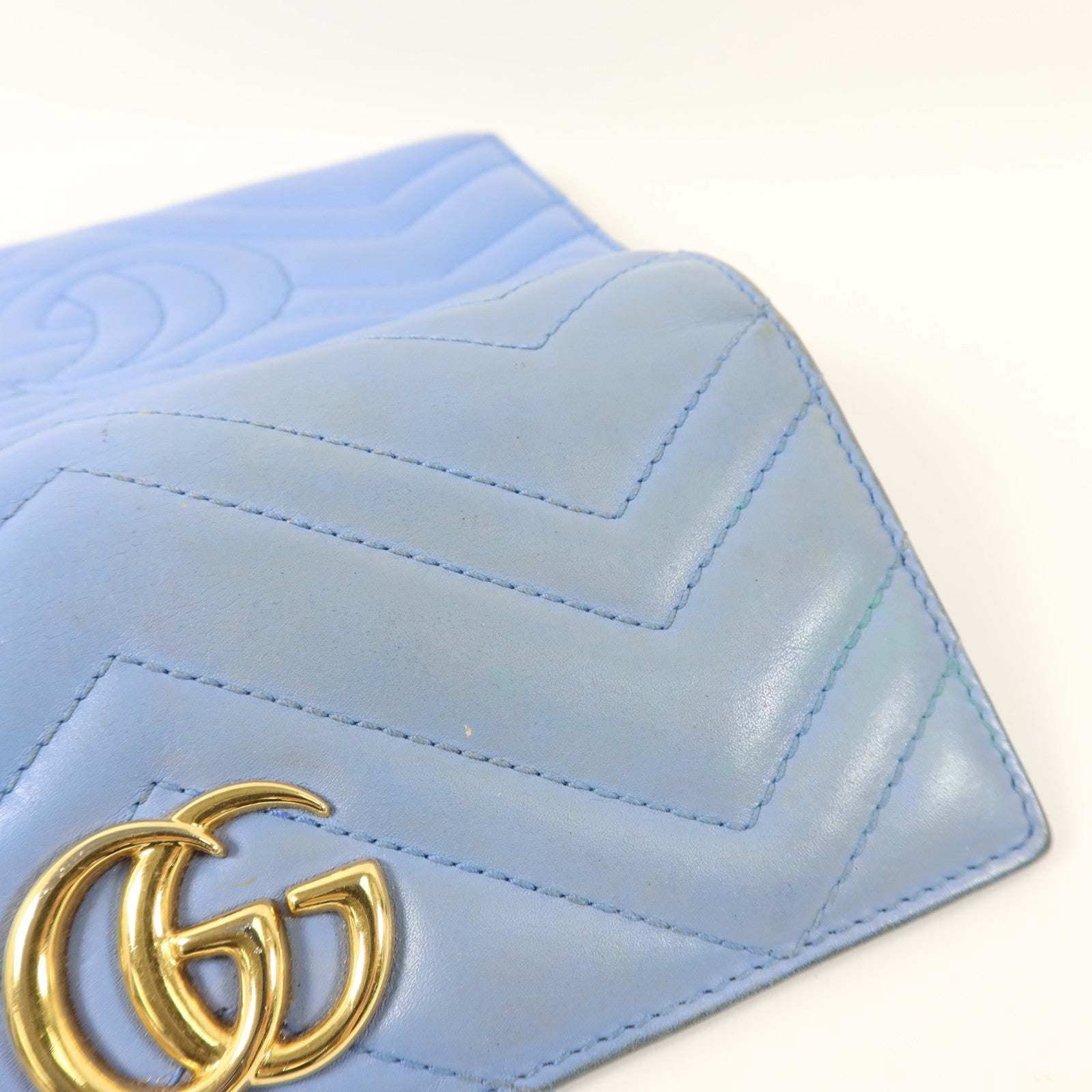 GUCCI 牛皮皮革GG Marmont Long Wallet長錢包